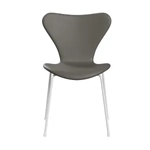 Fritz Hansen Series 7™ Chair Full Upholstery, White/Essential Lava