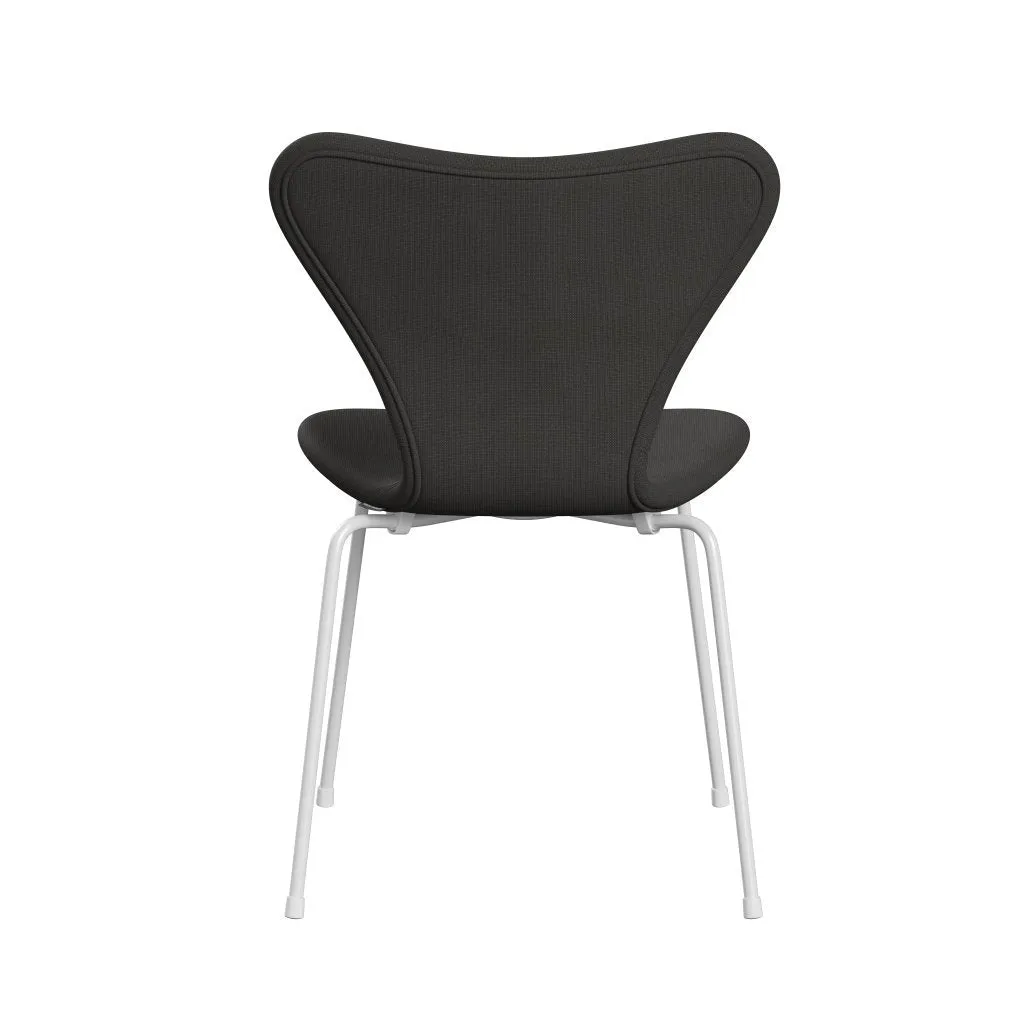 Fritz Hansen Series 7™ Chair Full Upholstery, White/Fame Brown (F61060)
