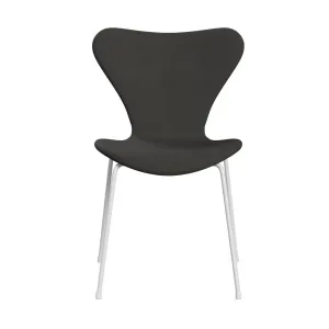 Fritz Hansen Series 7™ Chair Full Upholstery, White/Fame Brown (F61060)