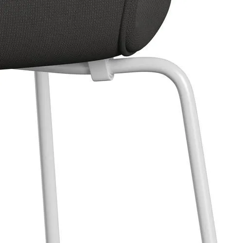 Fritz Hansen Series 7™ Chair Full Upholstery, White/Fame Brown (F61060)