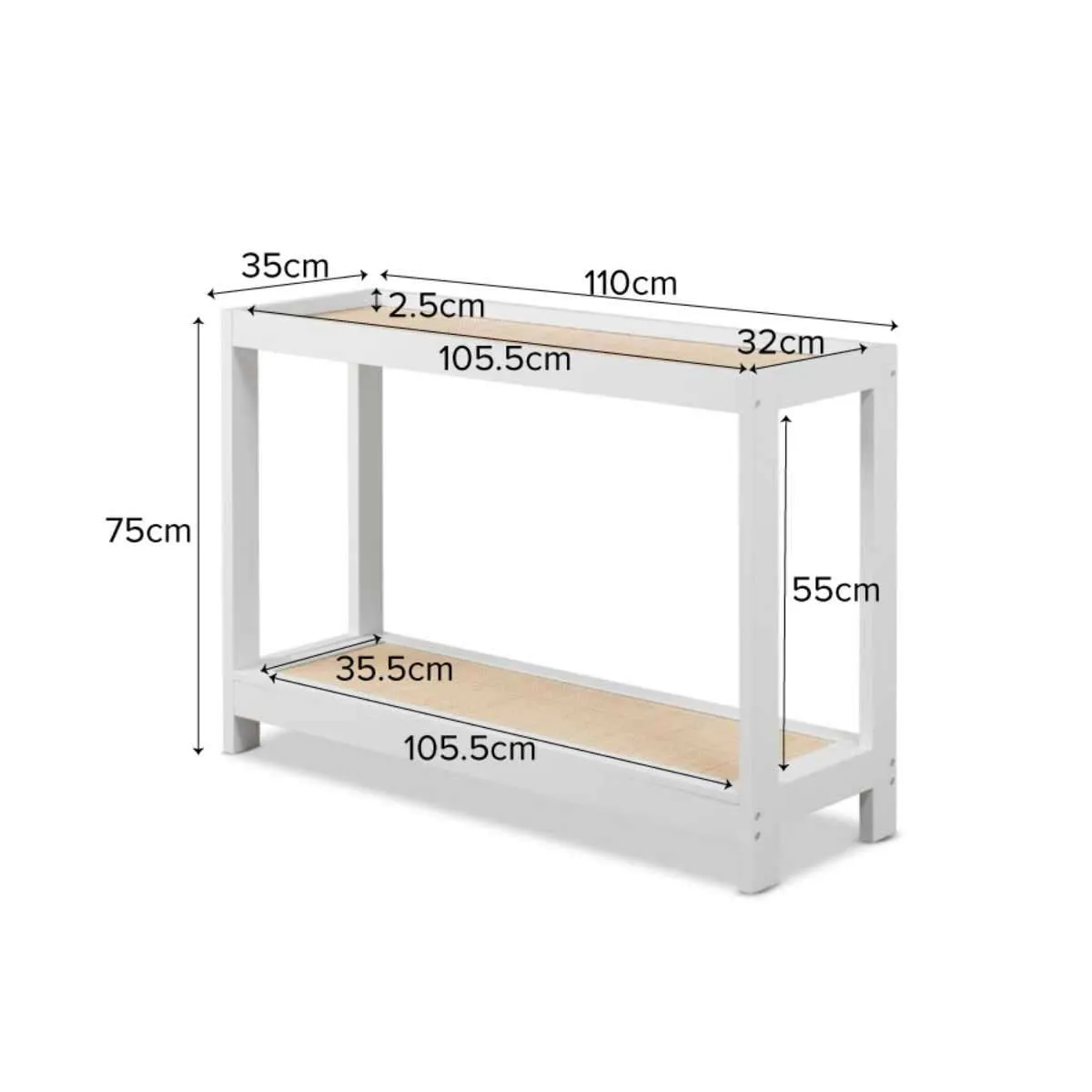 Georgia Console Table Mocka