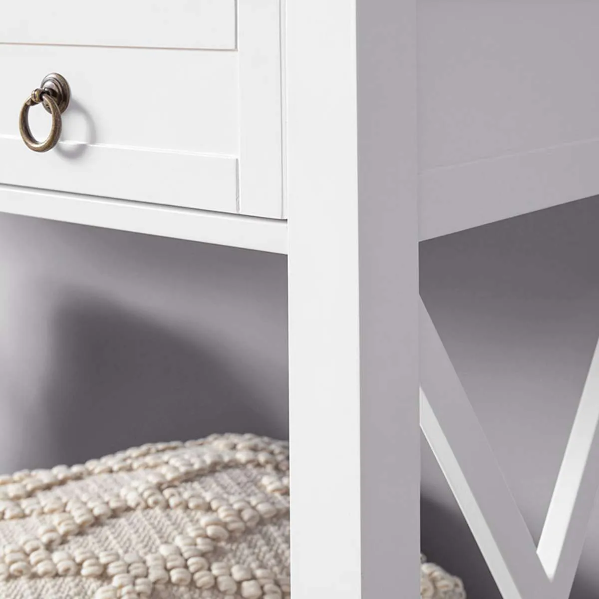 Hamptons Console Table Mocka