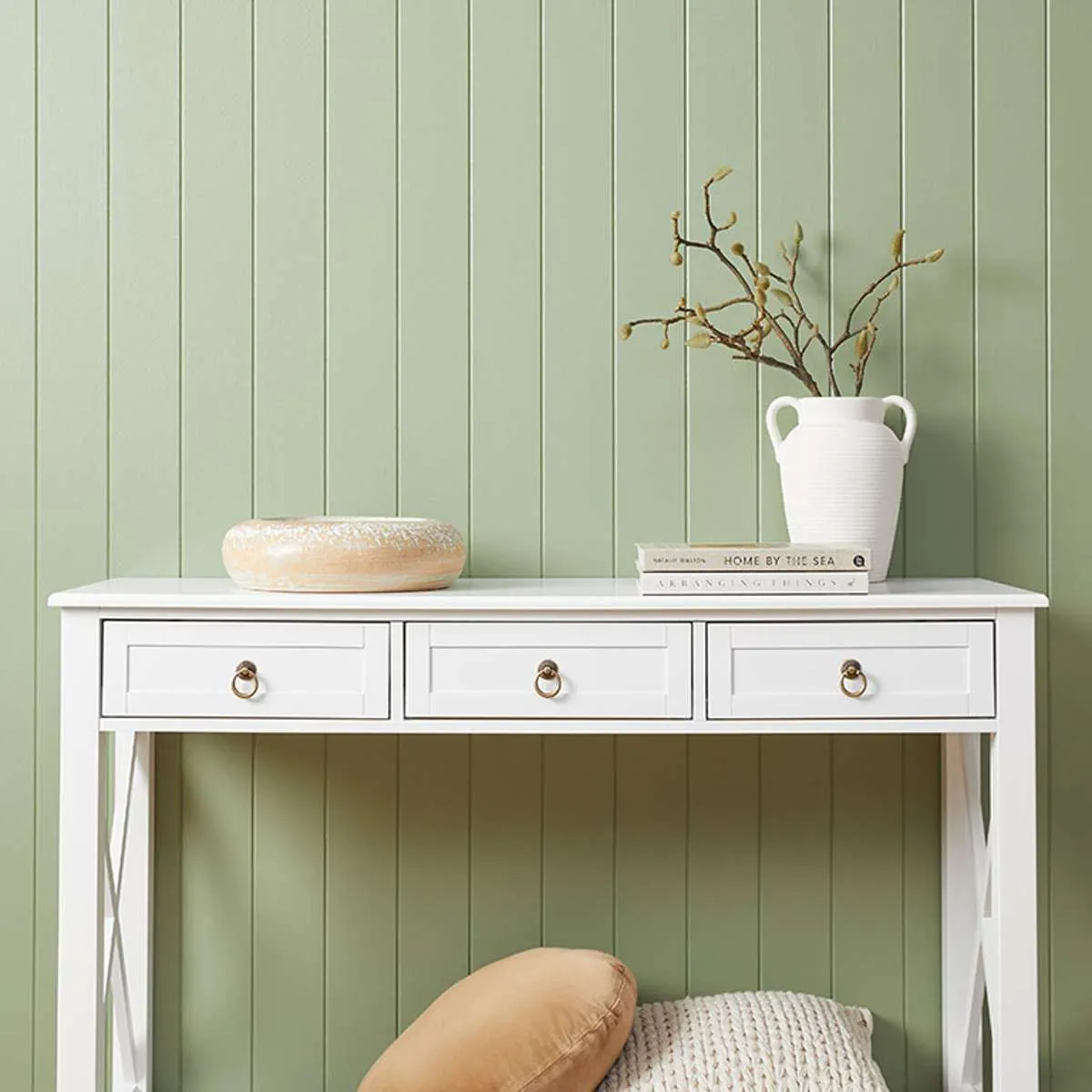 Hamptons Console Table Mocka