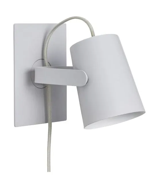 Hbsch Ardent Wall Lamp, Light Grey