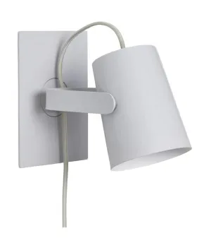Hbsch Ardent Wall Lamp, Light Grey