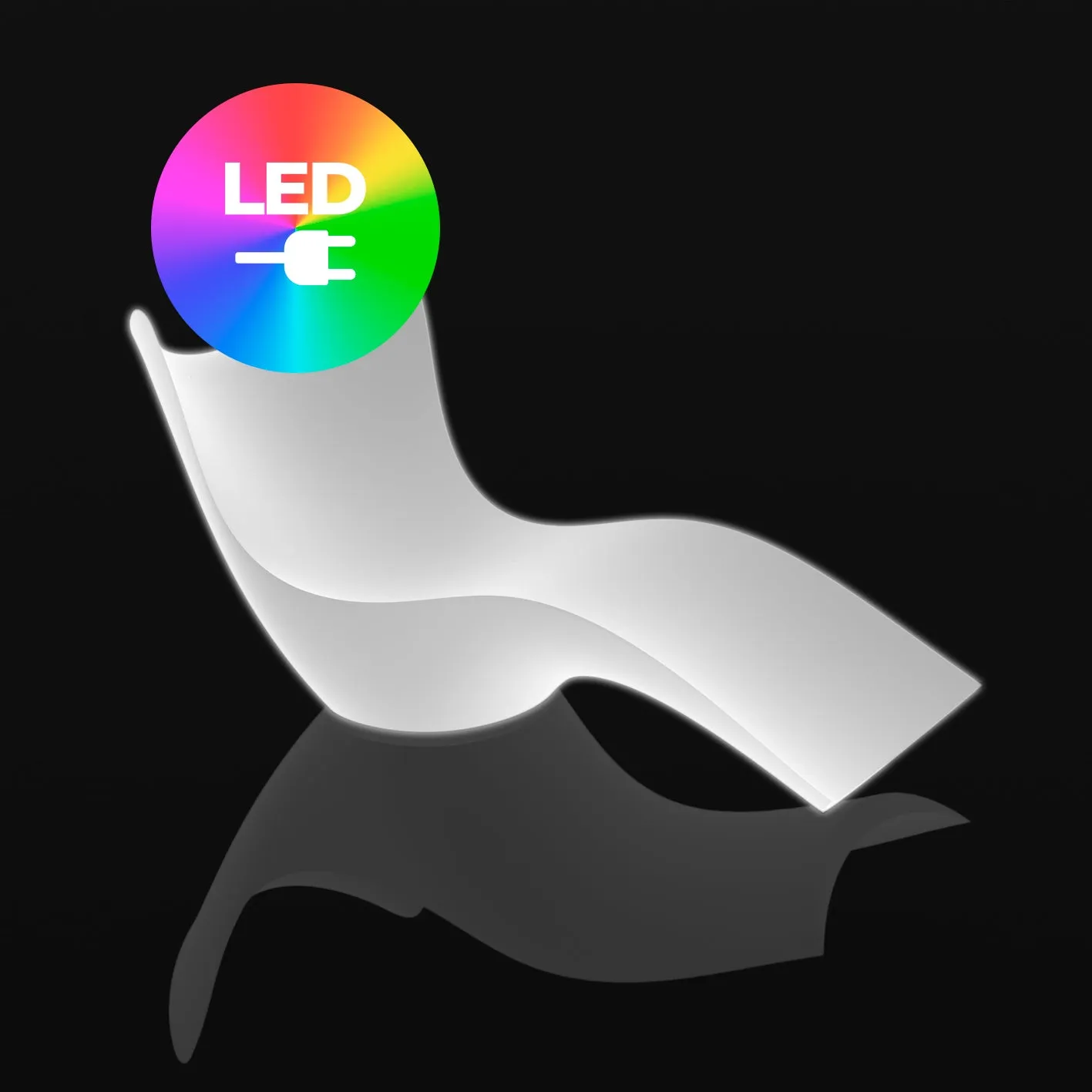 Illuminated Surf Sun Chaise