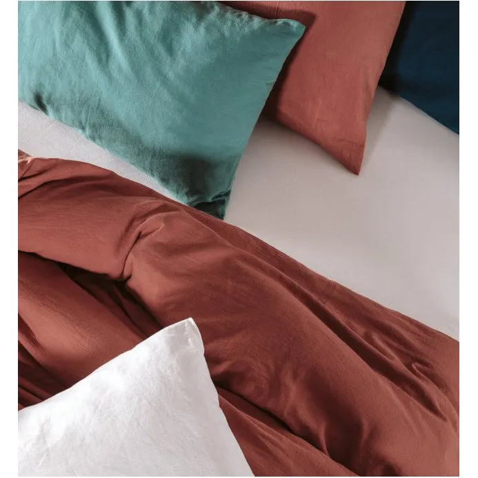 Kadolis Organic Cotton Duvet Cover 140x200cm Blanc