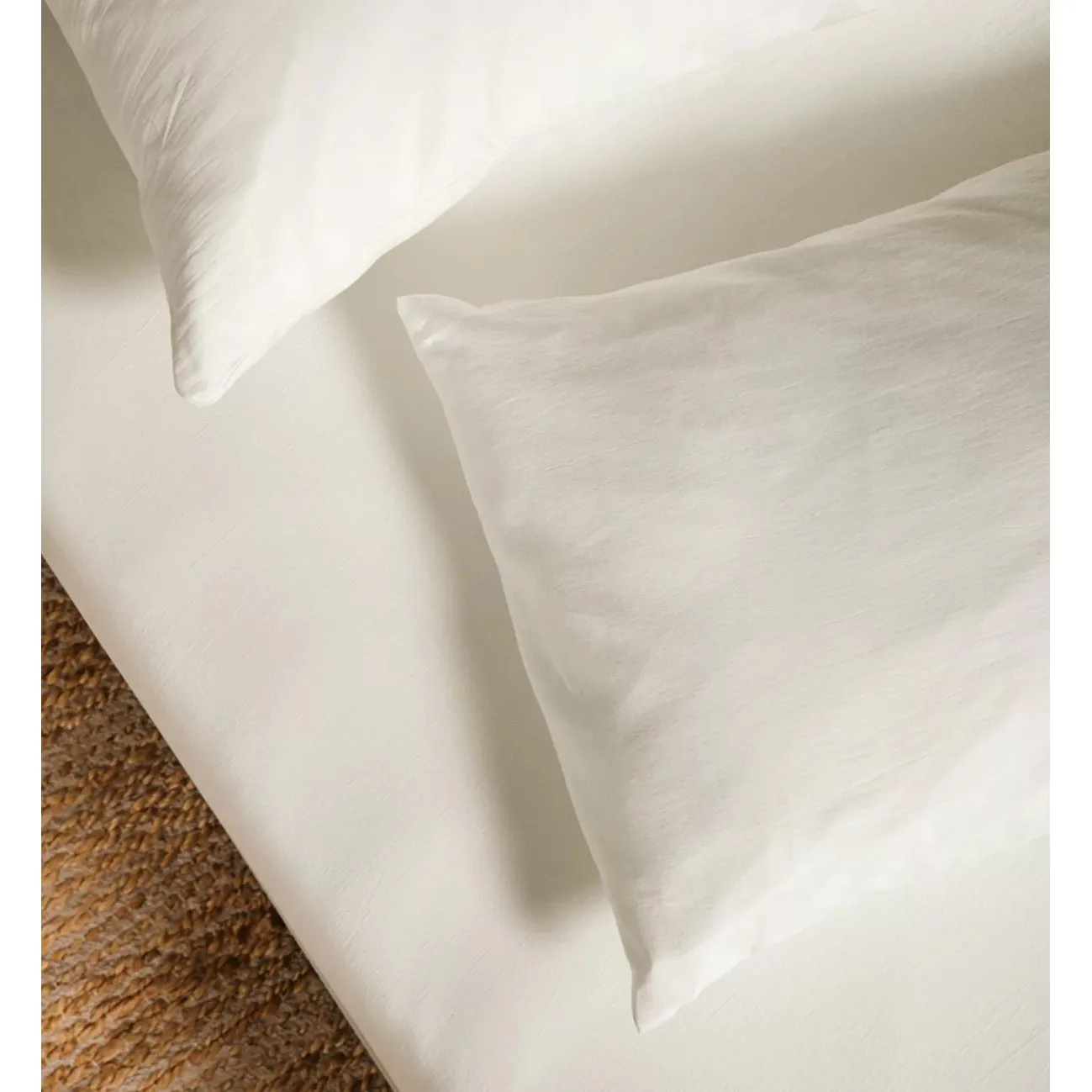 Kadolis Organic Cotton Pillow Case 40x60cm Raw White