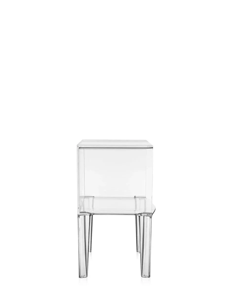 Kartell Ghost Buster Commode Small, Crystal