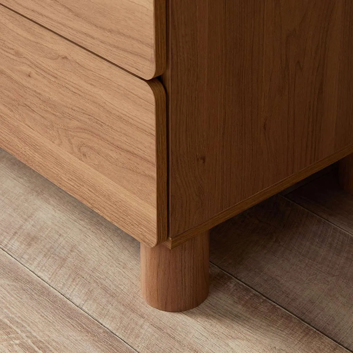 Leeroy Six Drawer - Hazelnut Mocka