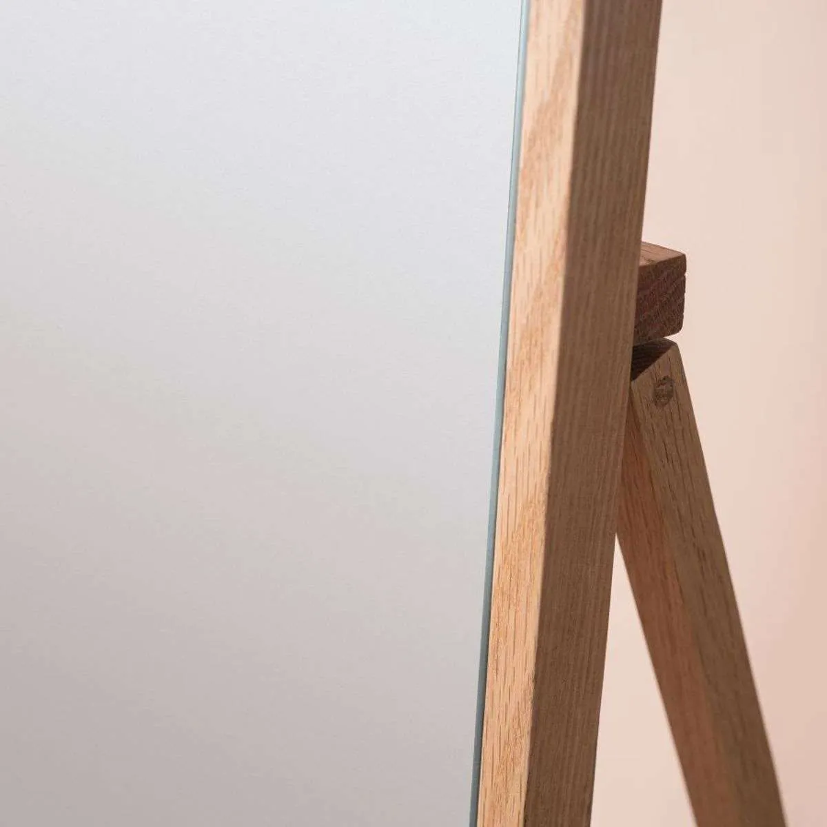 Lena Full Length Arch Oak Mirror Mocka