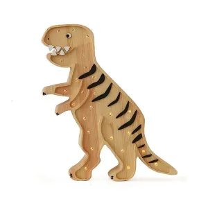 Little Lights Dino T.Rex Lamp Mesozoic Wood