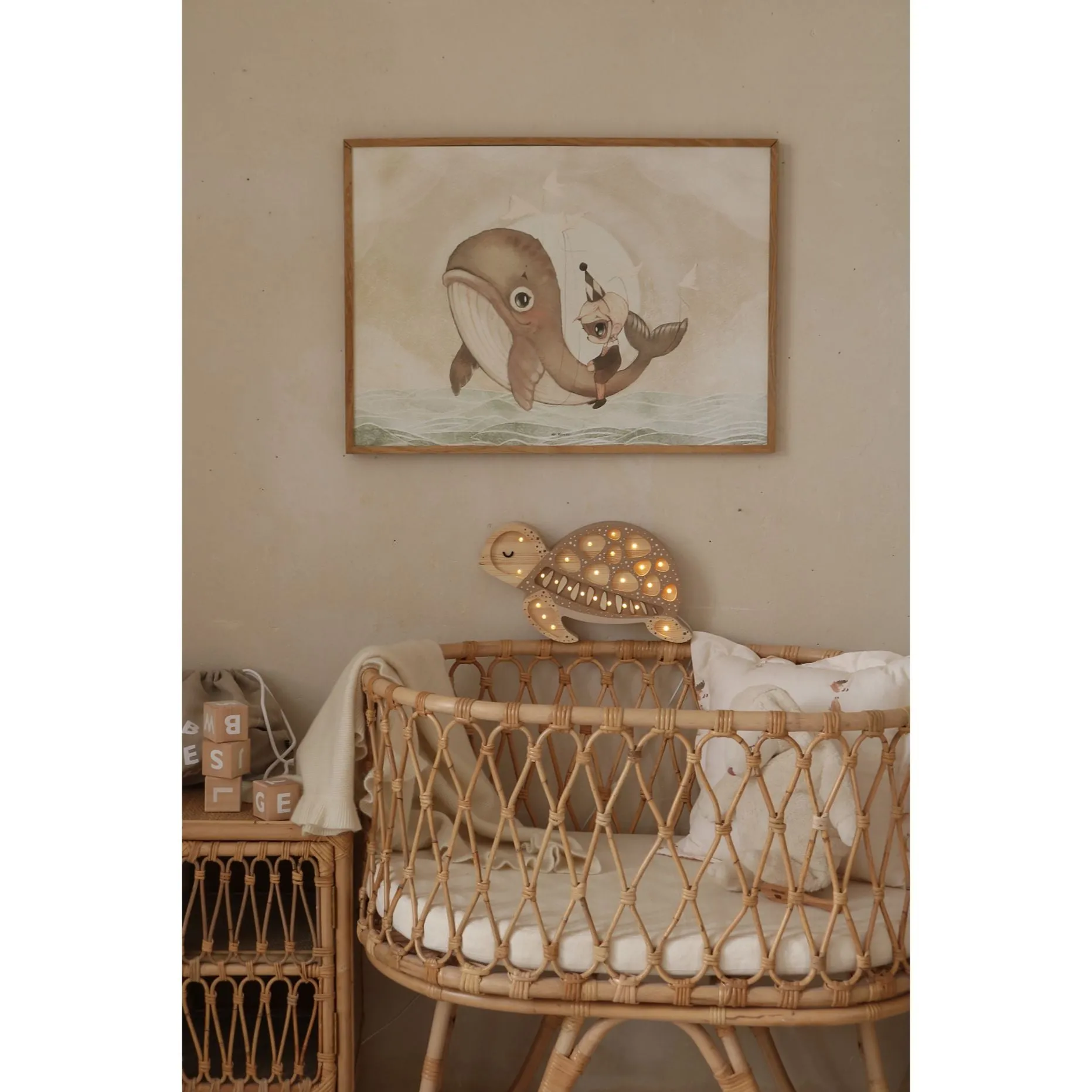 Little Lights Turtle / Sand Dune Lamp (Pre-Order; Est. Delivery in 4-8 Weeks)