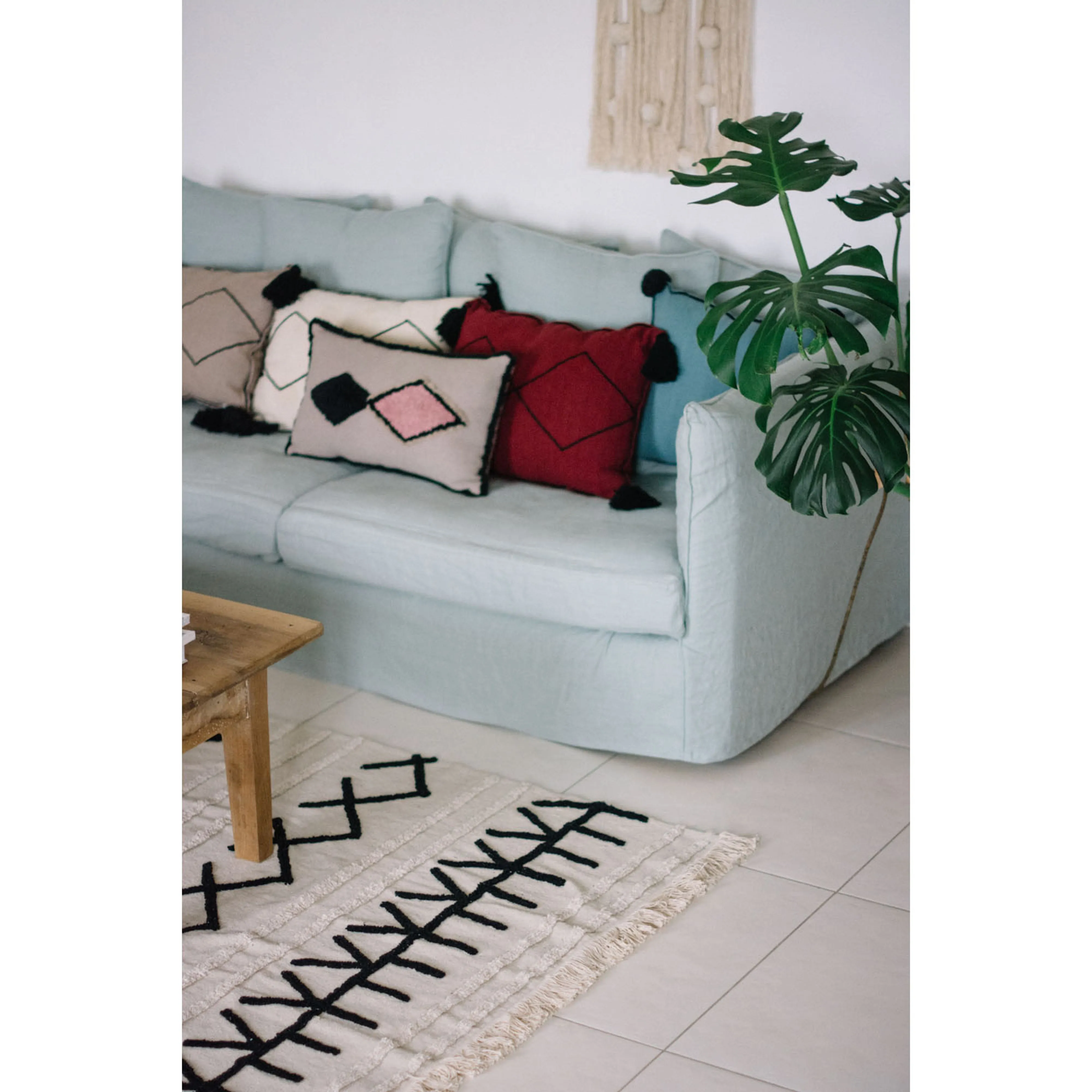Lorena Canals Assa Linen Machine Washable Cushion
