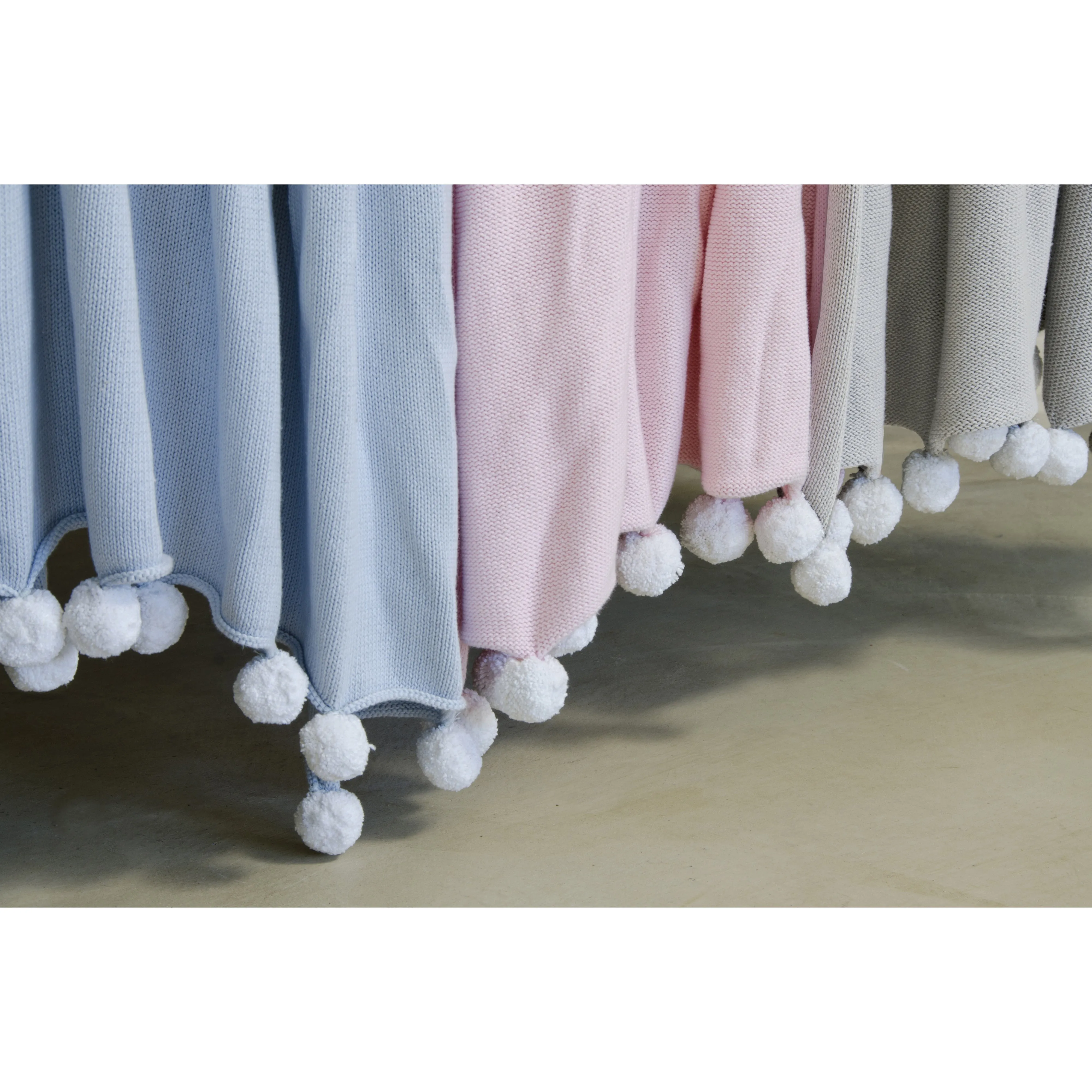 Lorena Canals Baby Blanket Bubbly Soft Blue