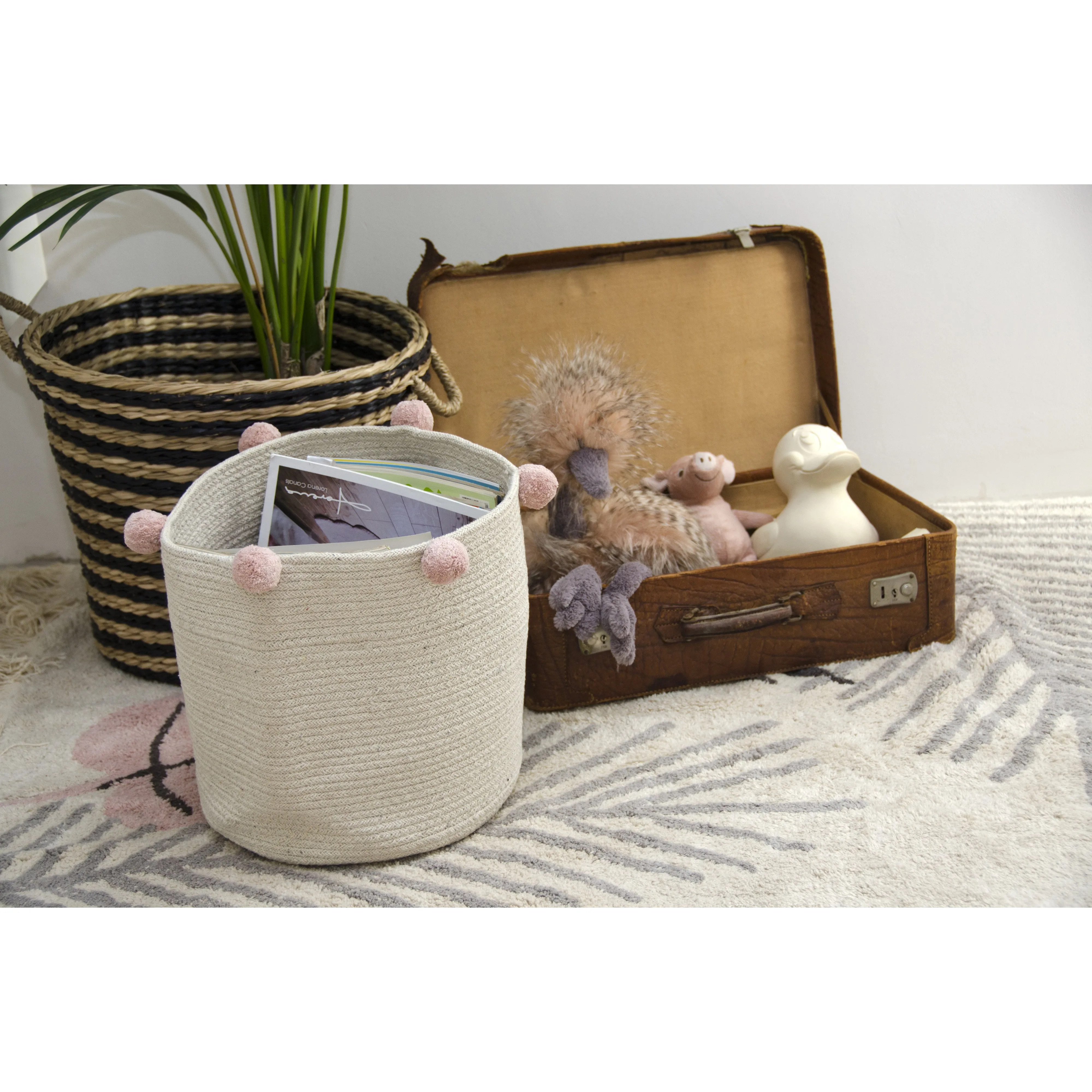 Lorena Canals Basket Bubbly Natural-Nude (Pre-Order; Est. Delivery in 4-8 Weeks)