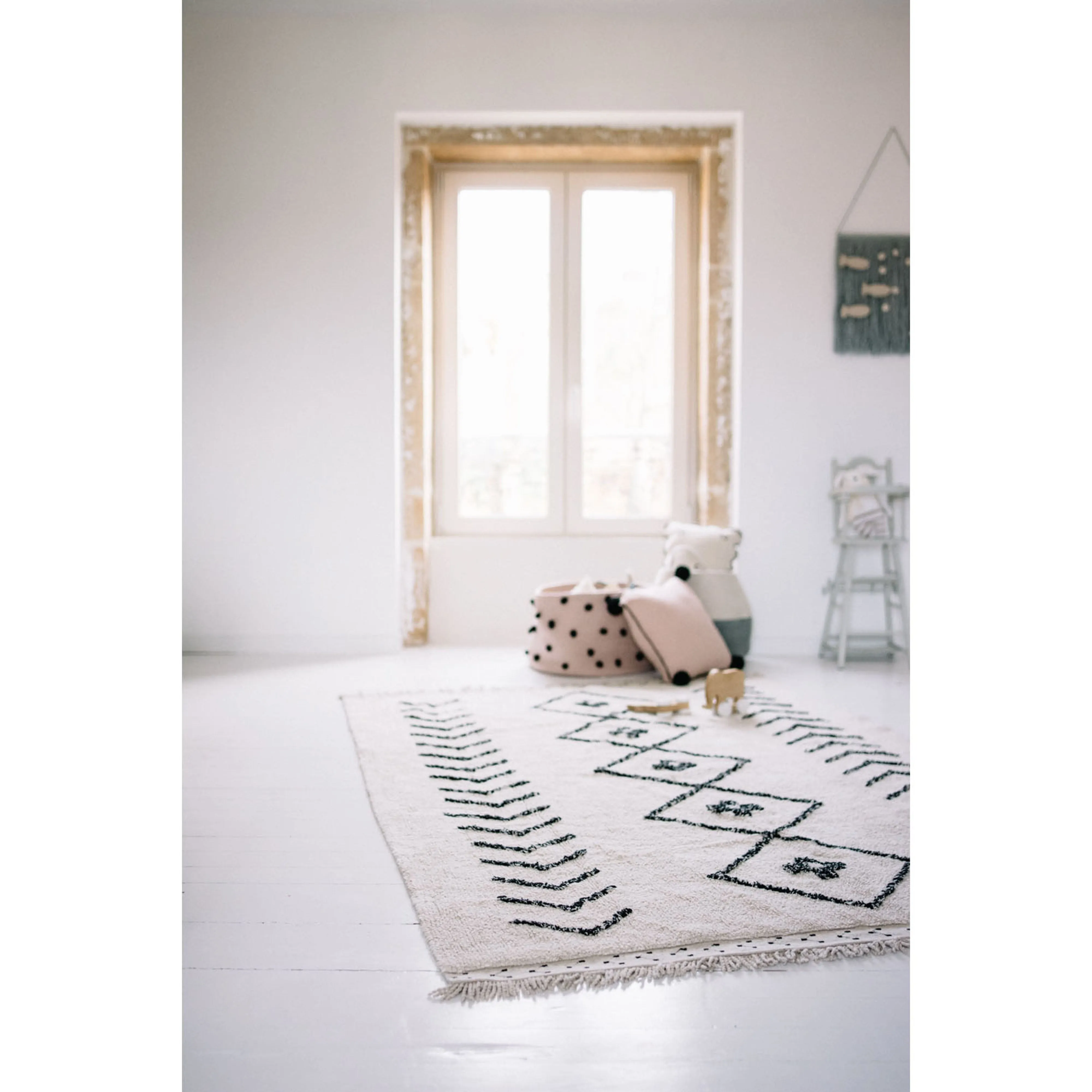 Lorena Canals Bereber Rhombs Machine Washable Cotton Rug
