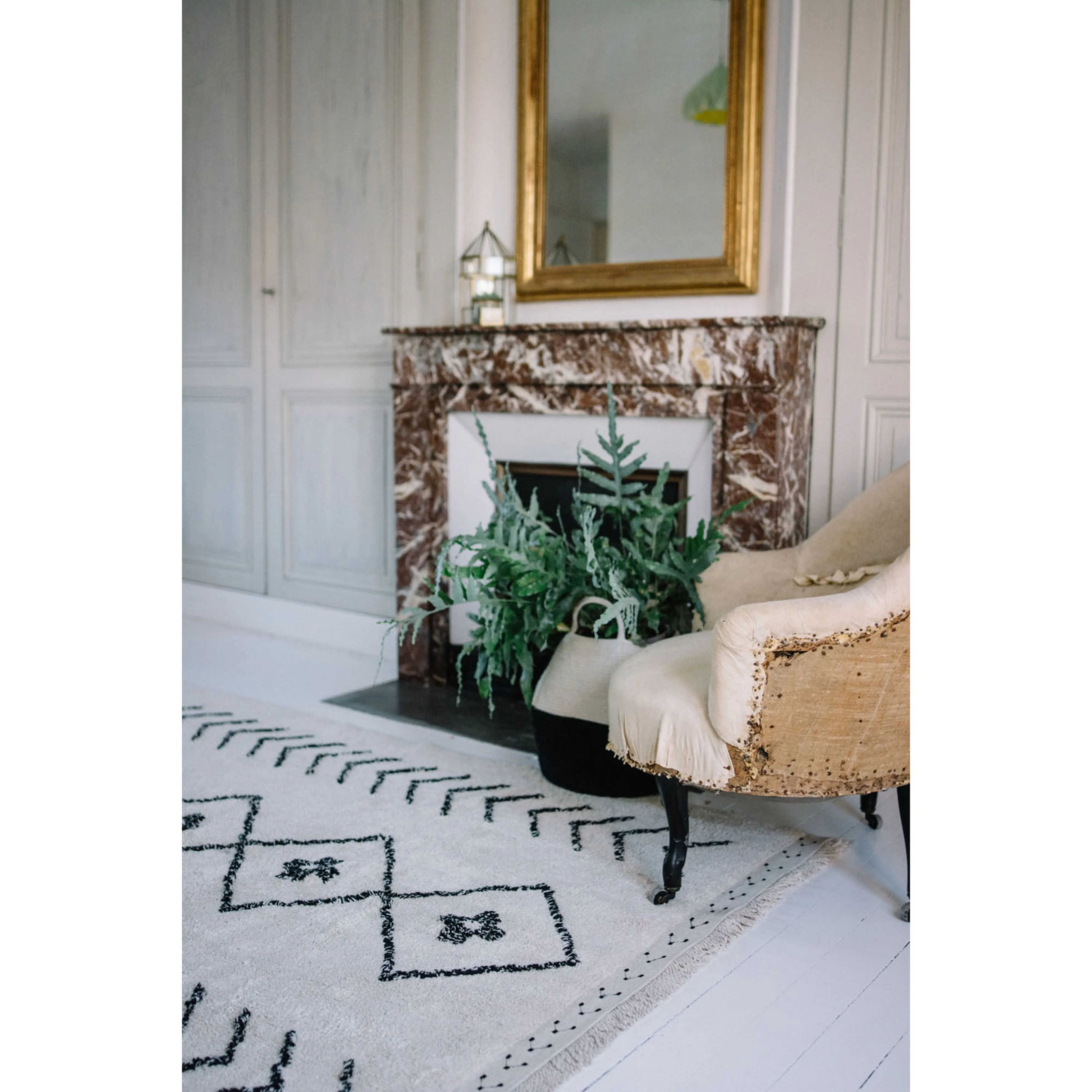 Lorena Canals Bereber Rhombs Machine Washable Cotton Rug