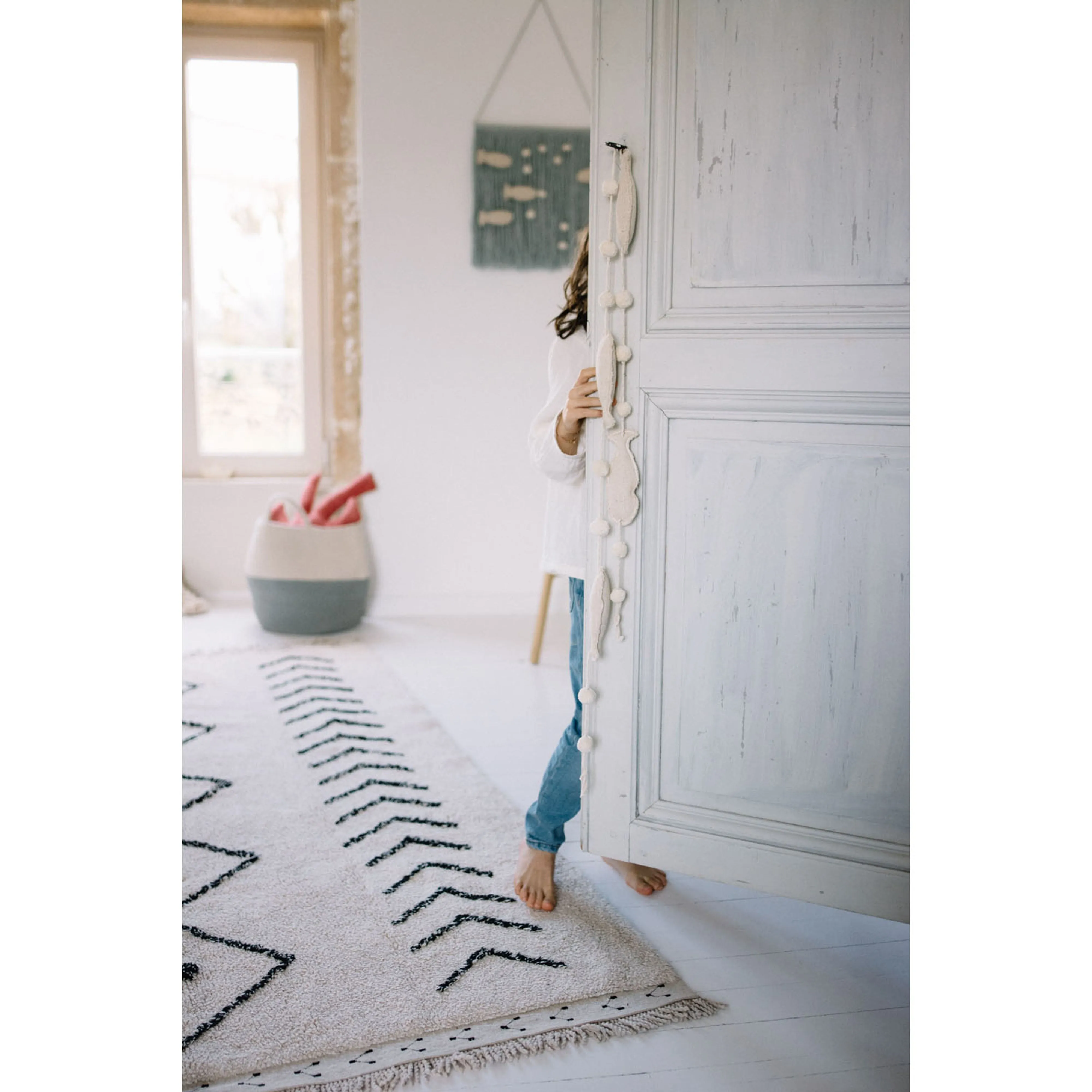 Lorena Canals Bereber Rhombs Machine Washable Cotton Rug