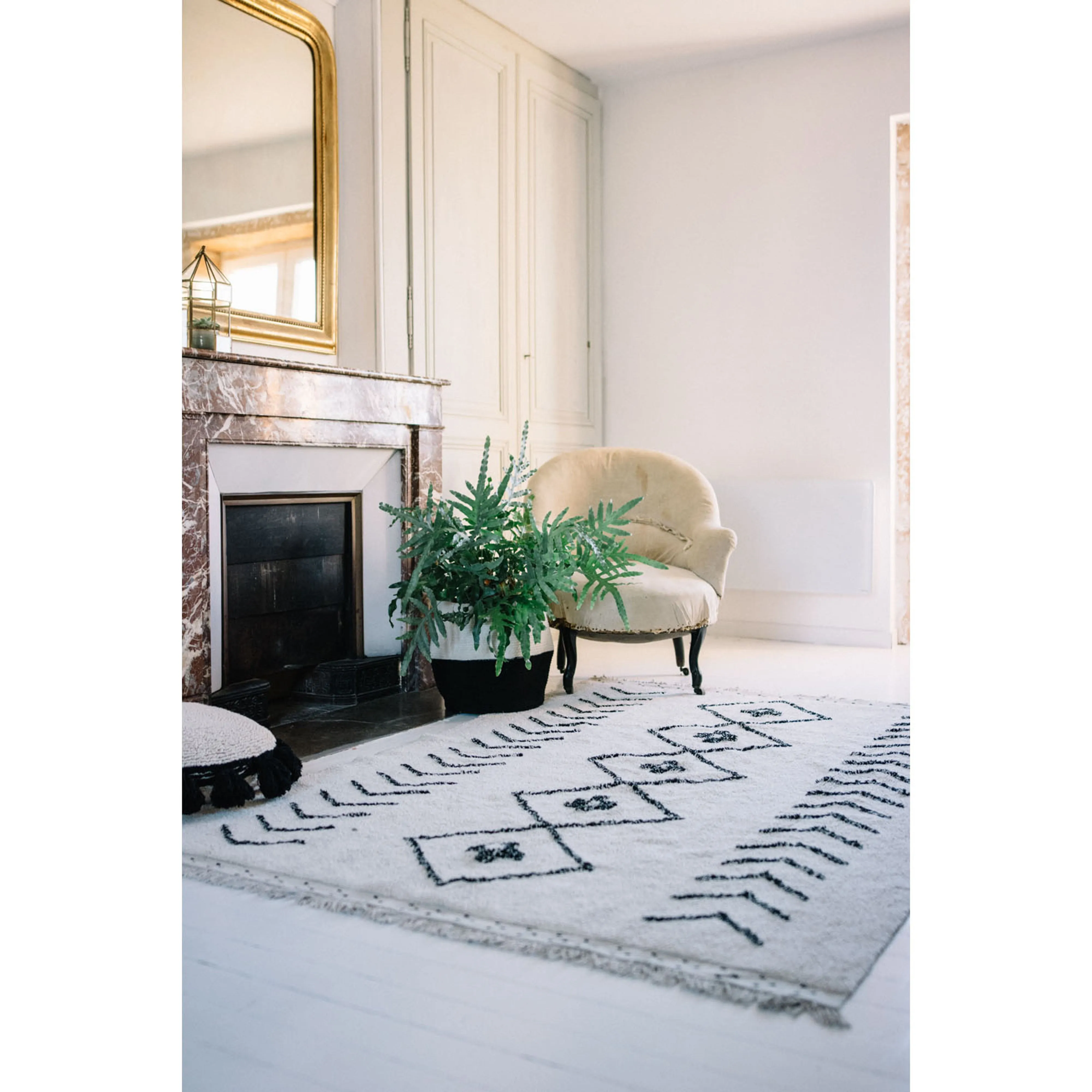 Lorena Canals Bereber Rhombs Machine Washable Cotton Rug
