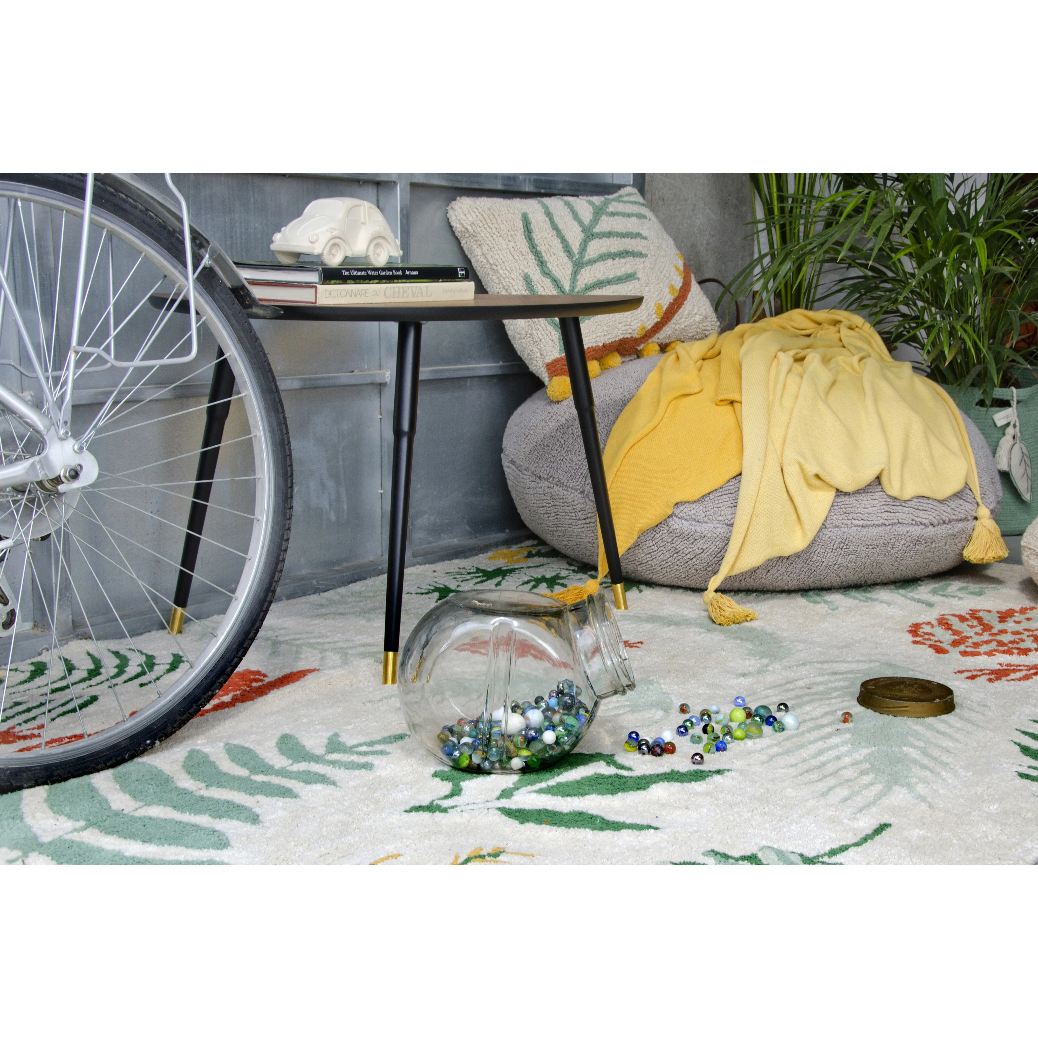 Lorena Canals Botanic Plants Washable Cotton Rug
