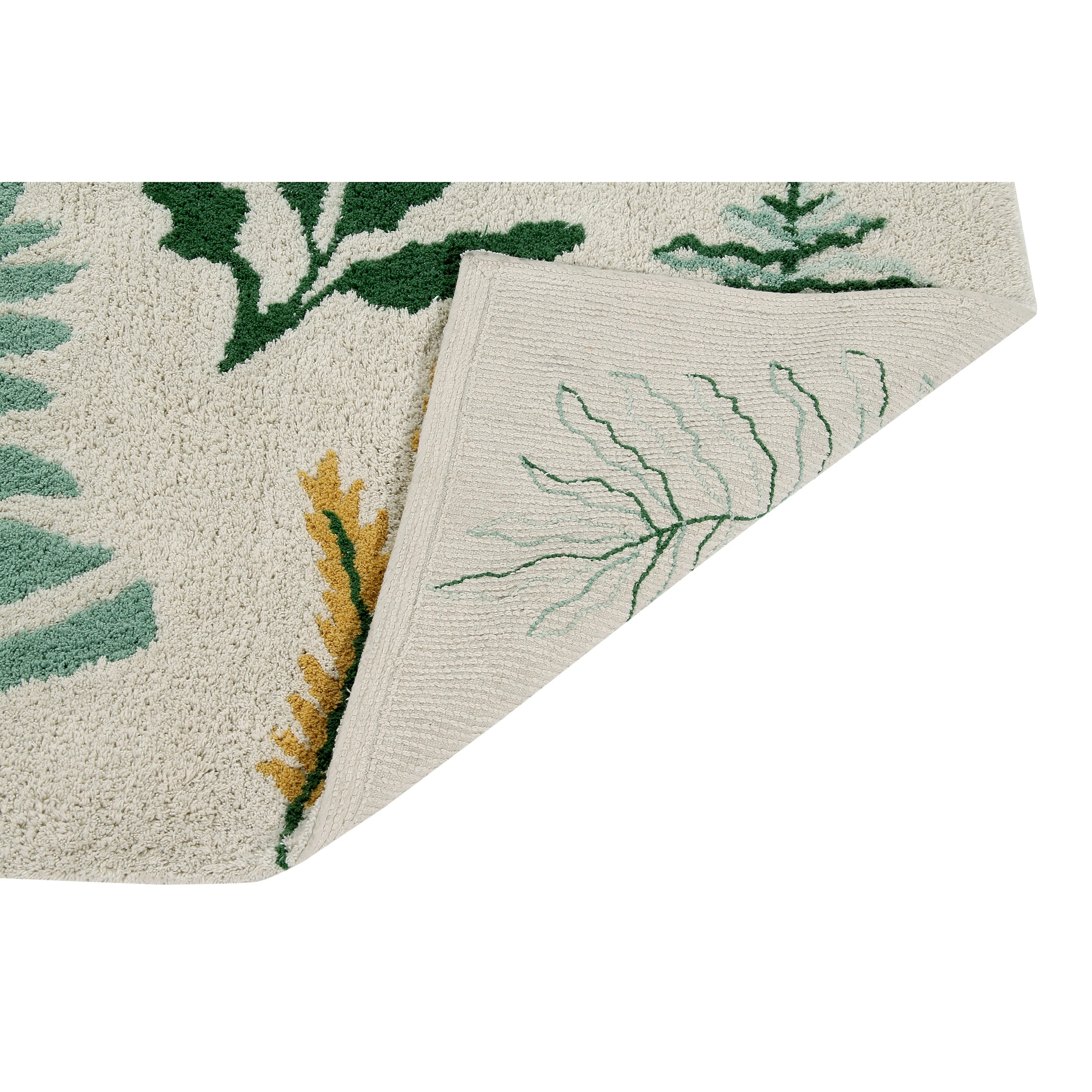 Lorena Canals Botanic Plants Washable Cotton Rug