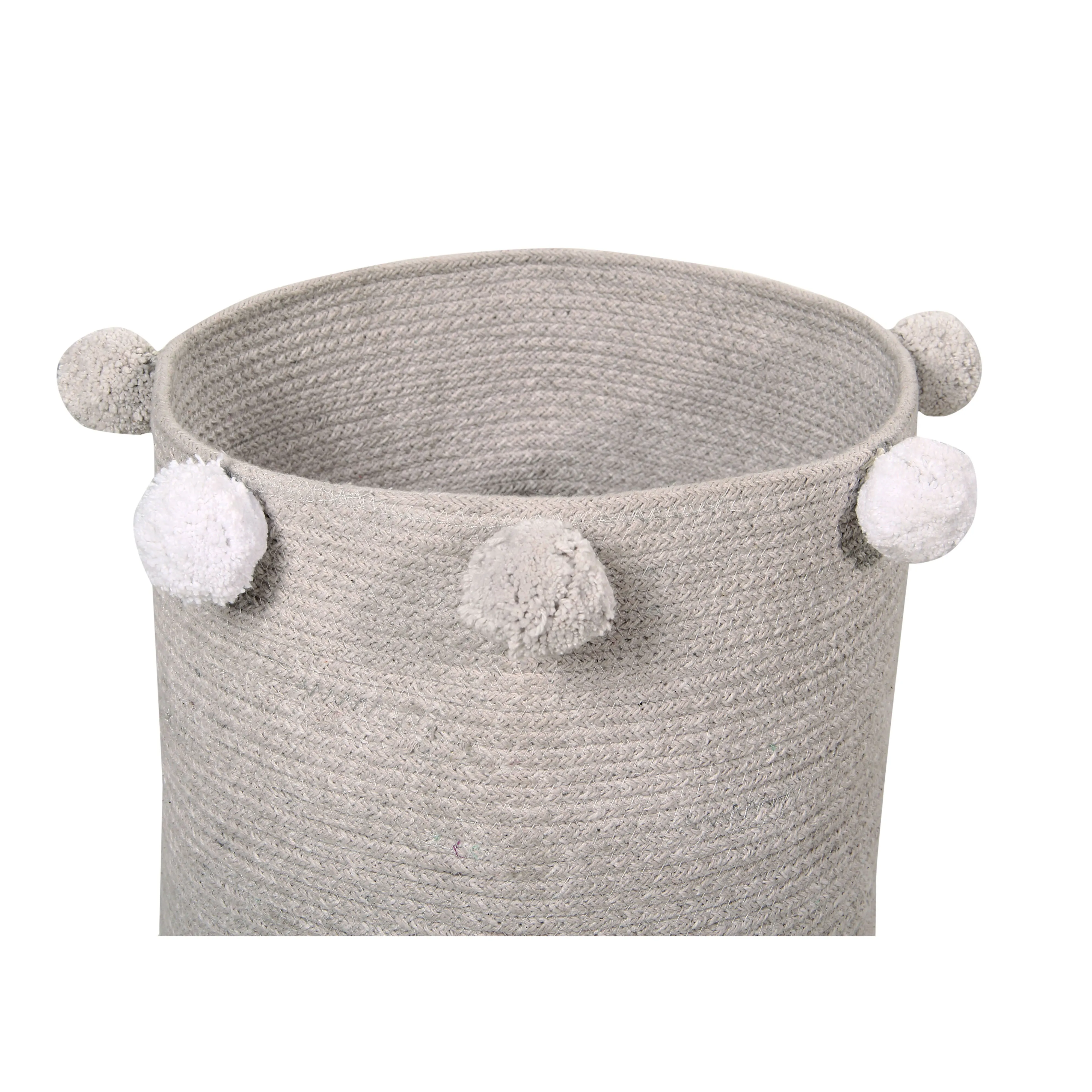 Lorena Canals Bubbly Grey Baby Basket