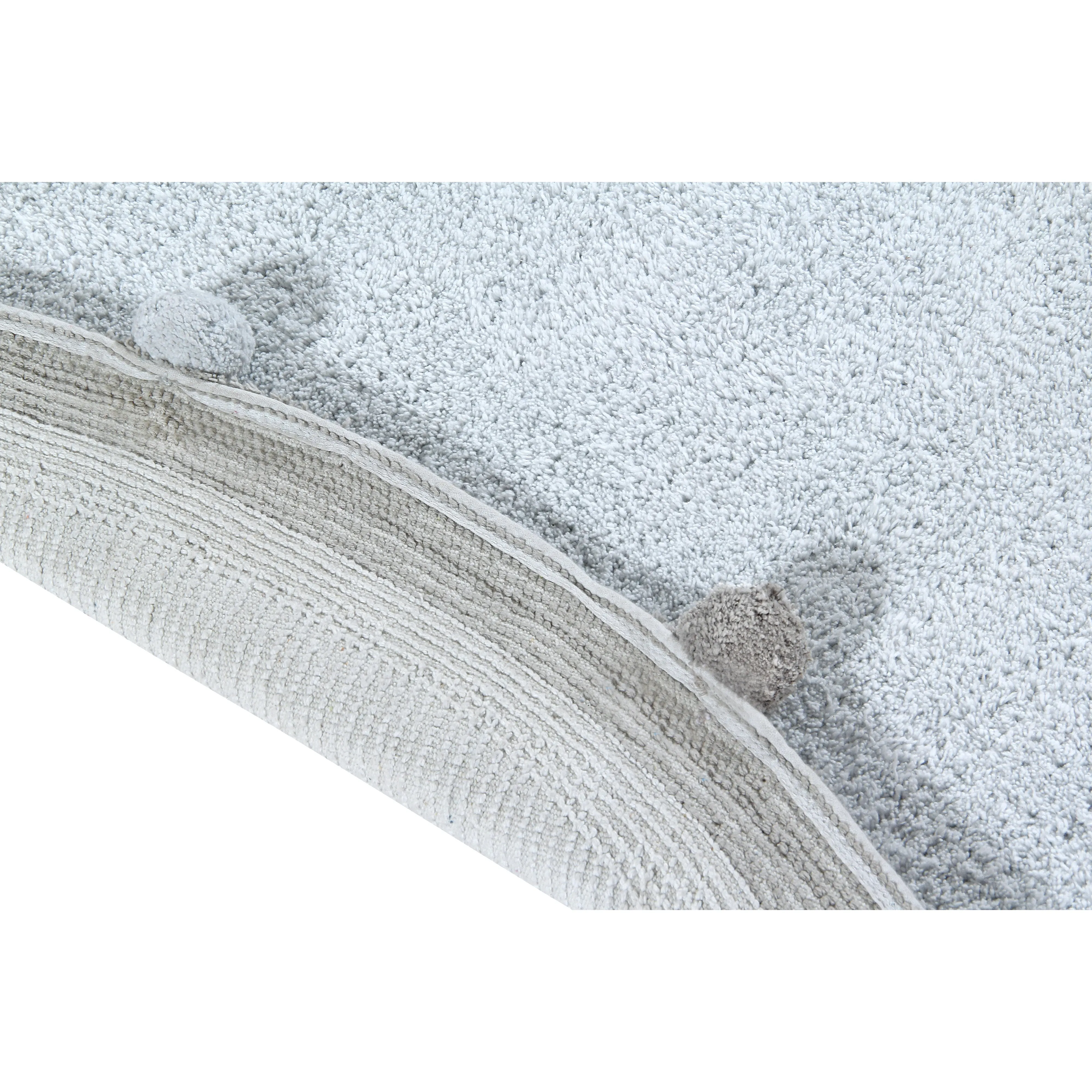 Lorena Canals Bubbly Soft Blue Washable Cotton Rug