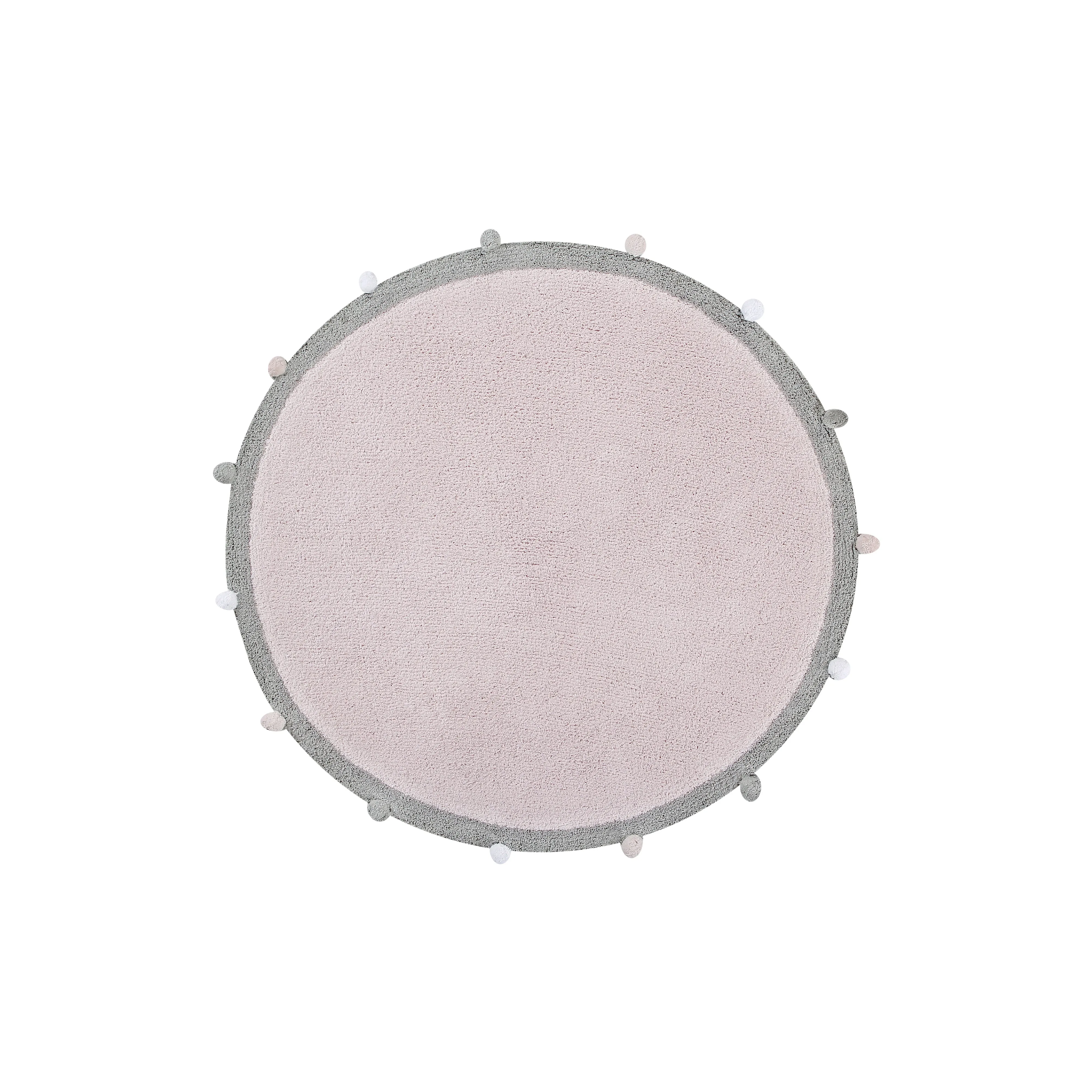 Lorena Canals Bubbly Soft Pink Washable Cotton Rug