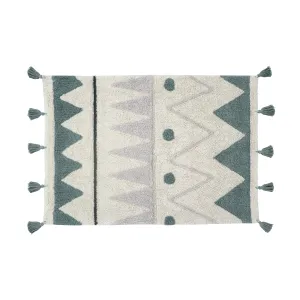 Lorena Canals Mini Ones Mini Azteca Machine Washable Cotton Rug