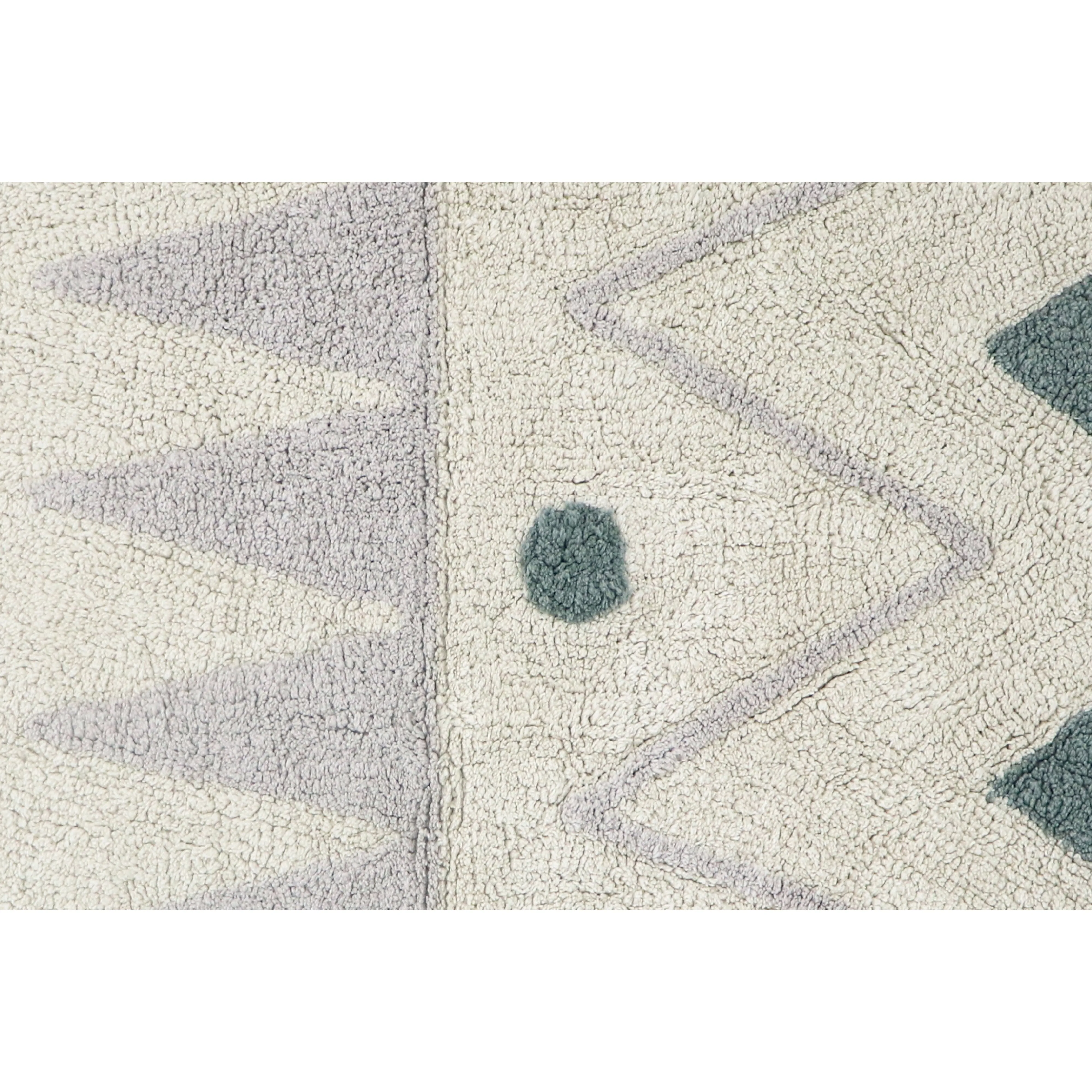 Lorena Canals Mini Ones Mini Azteca Machine Washable Cotton Rug