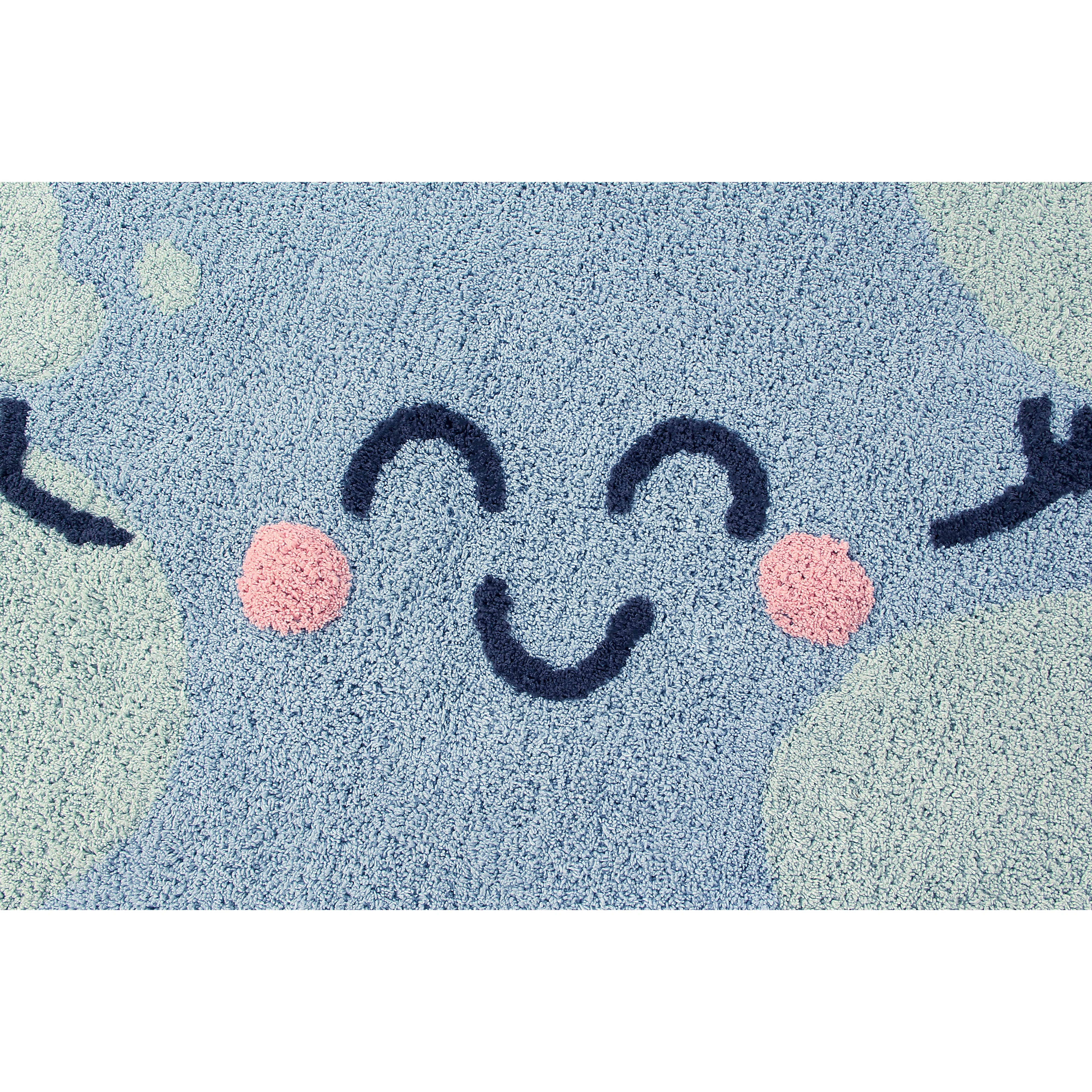 Lorena Canals Mr Wonderful Sweet & Cozy Big Big World Machine Washable Cotton Rug