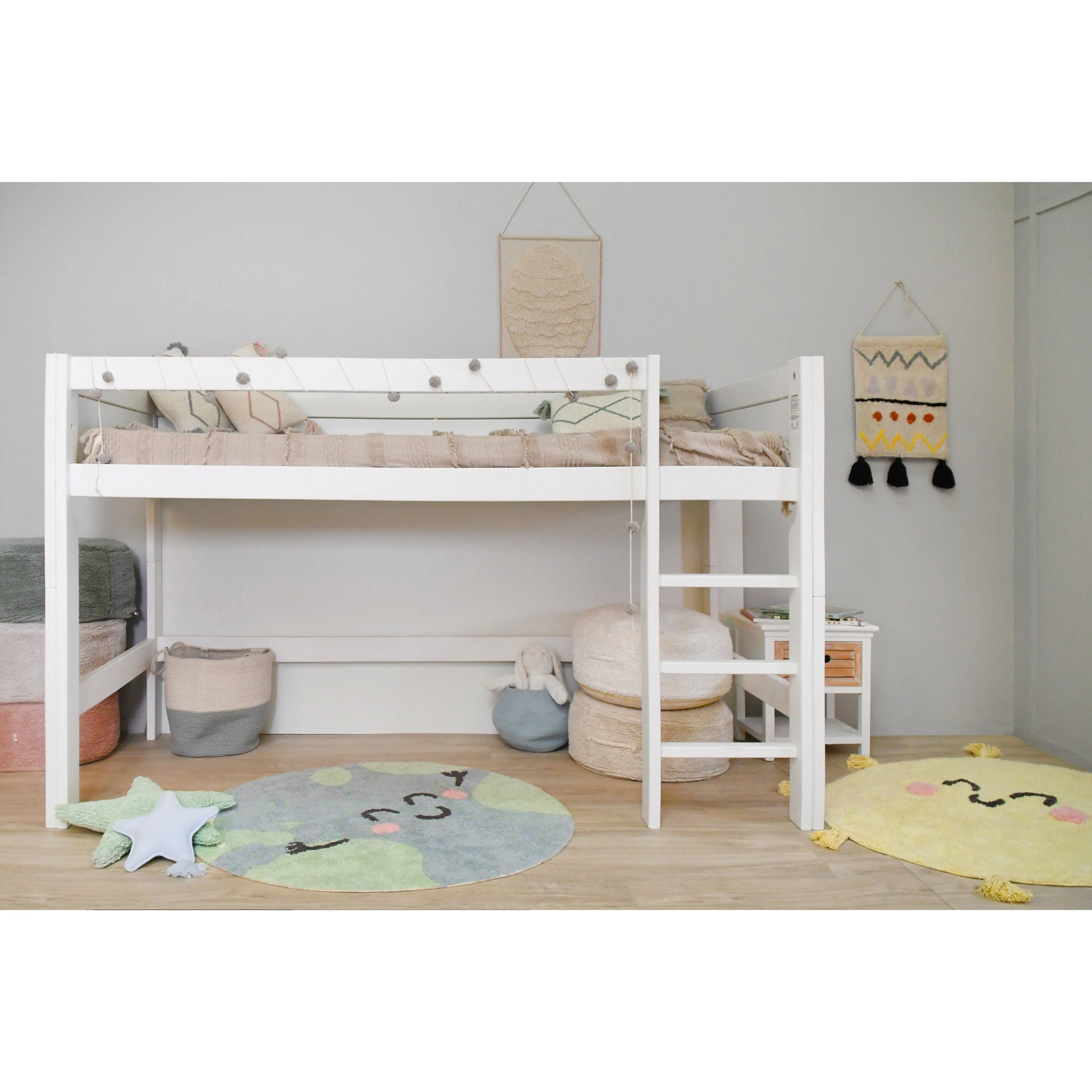 Lorena Canals Mr Wonderful Sweet & Cozy You're My Sunshine Machine Washable Cotton Rug (Pre-Order; Est. Delivery in 4-8 Weeks)