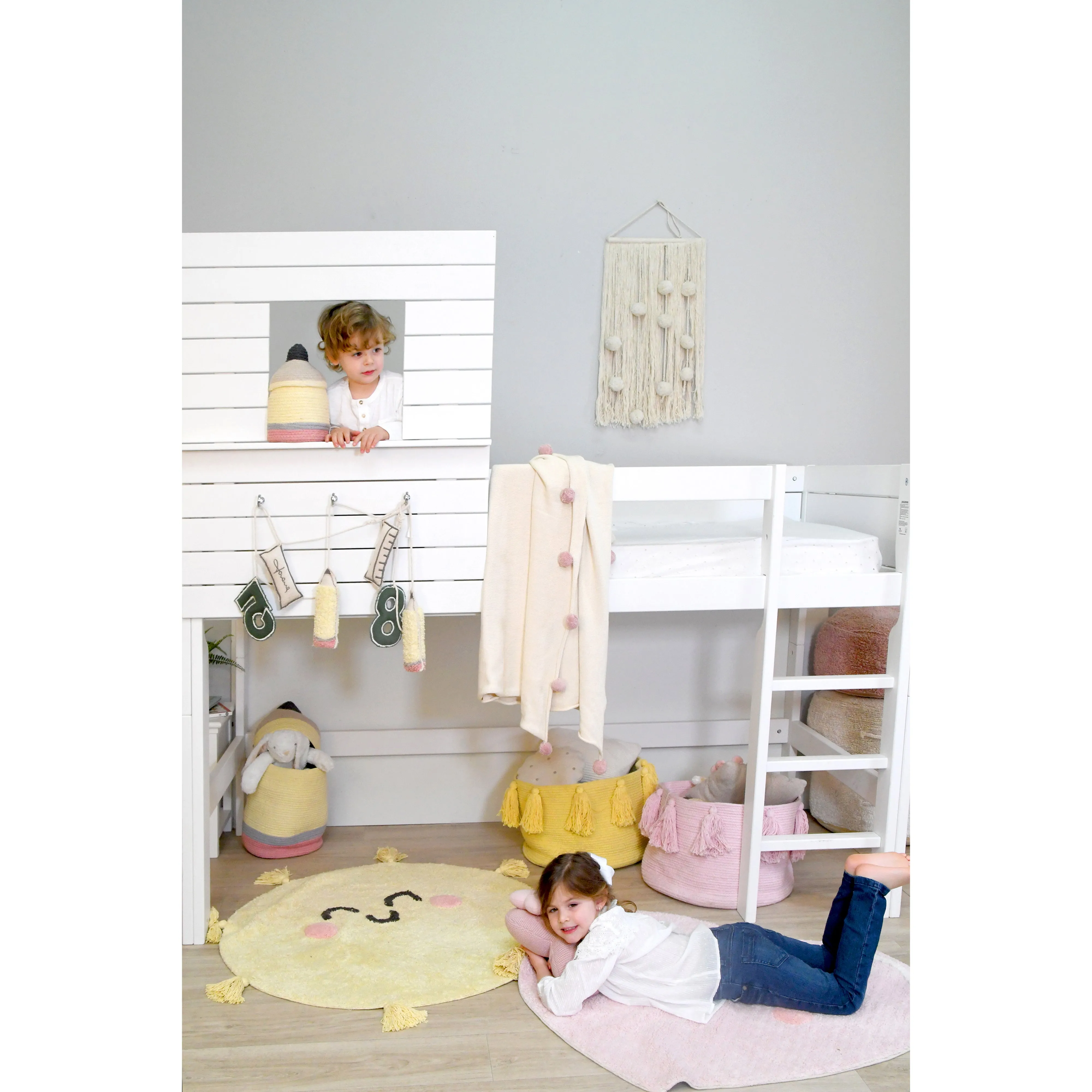 Lorena Canals Mr Wonderful Sweet & Cozy You're My Sunshine Machine Washable Cotton Rug (Pre-Order; Est. Delivery in 4-8 Weeks)
