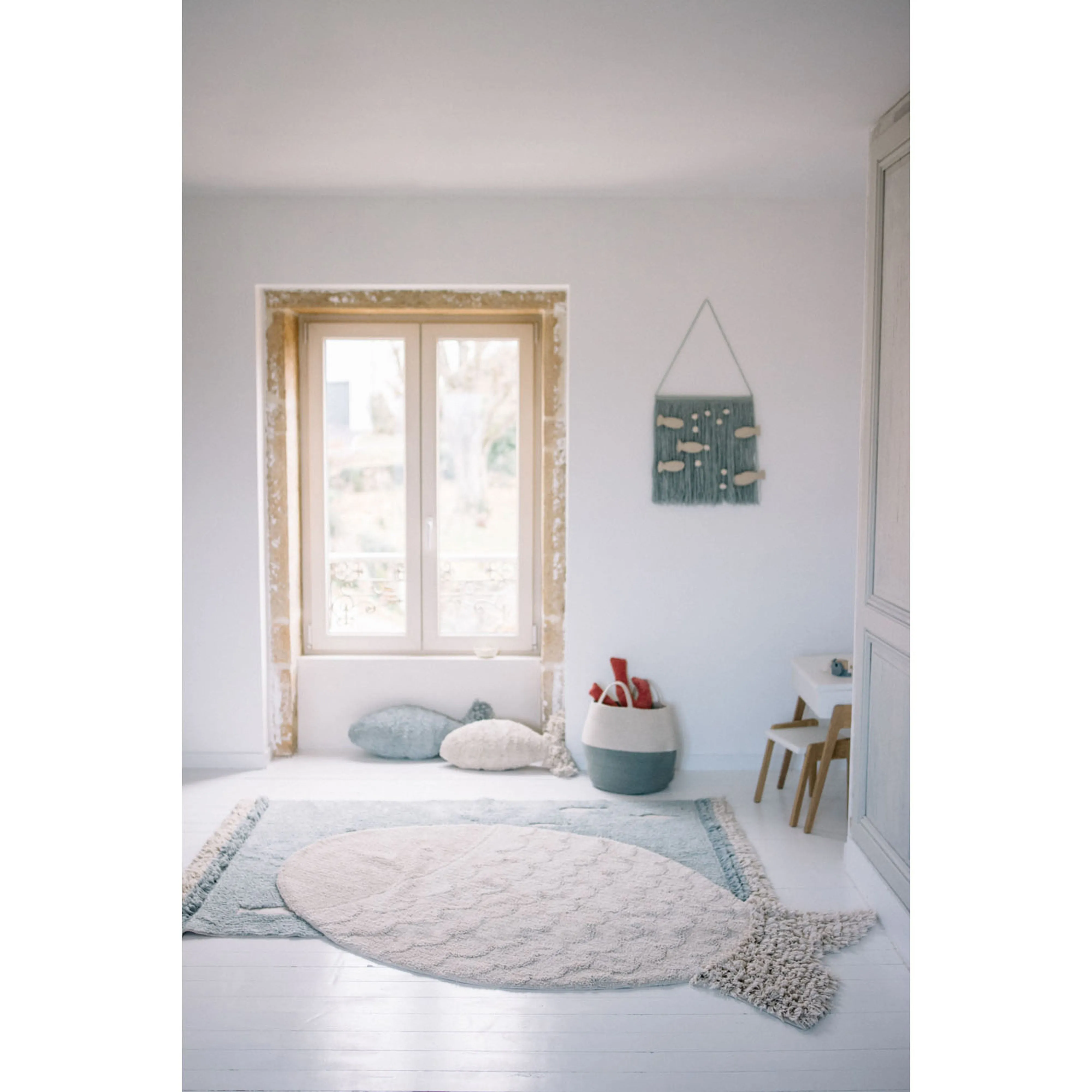 Lorena Canals Ocean Shore Machine Washable Cotton Rug