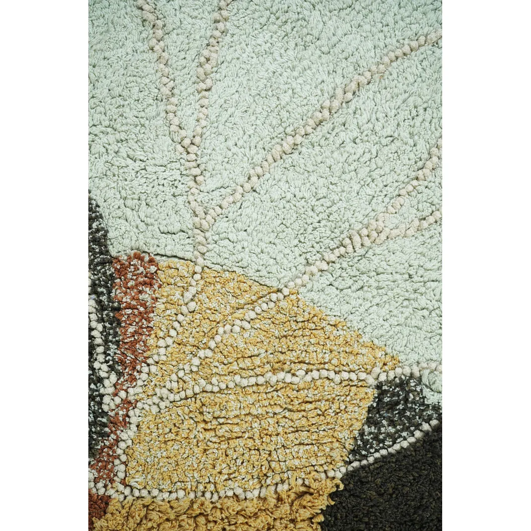 Lorena Canals Planet Bee Bee Machine Washable Cotton Rug - 115x150cm