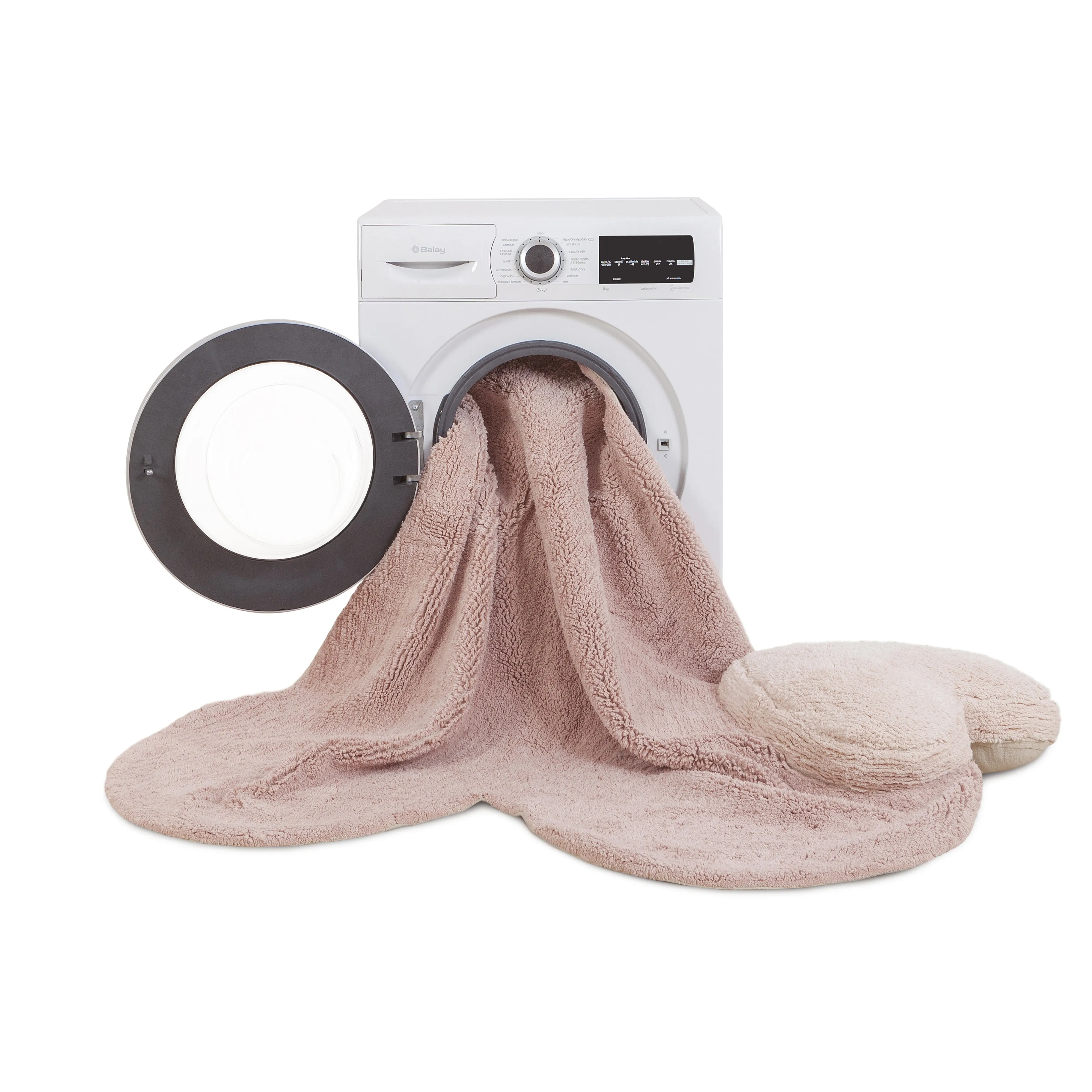 Lorena Canals Puffy Love Nude Washable Cotton Rug
