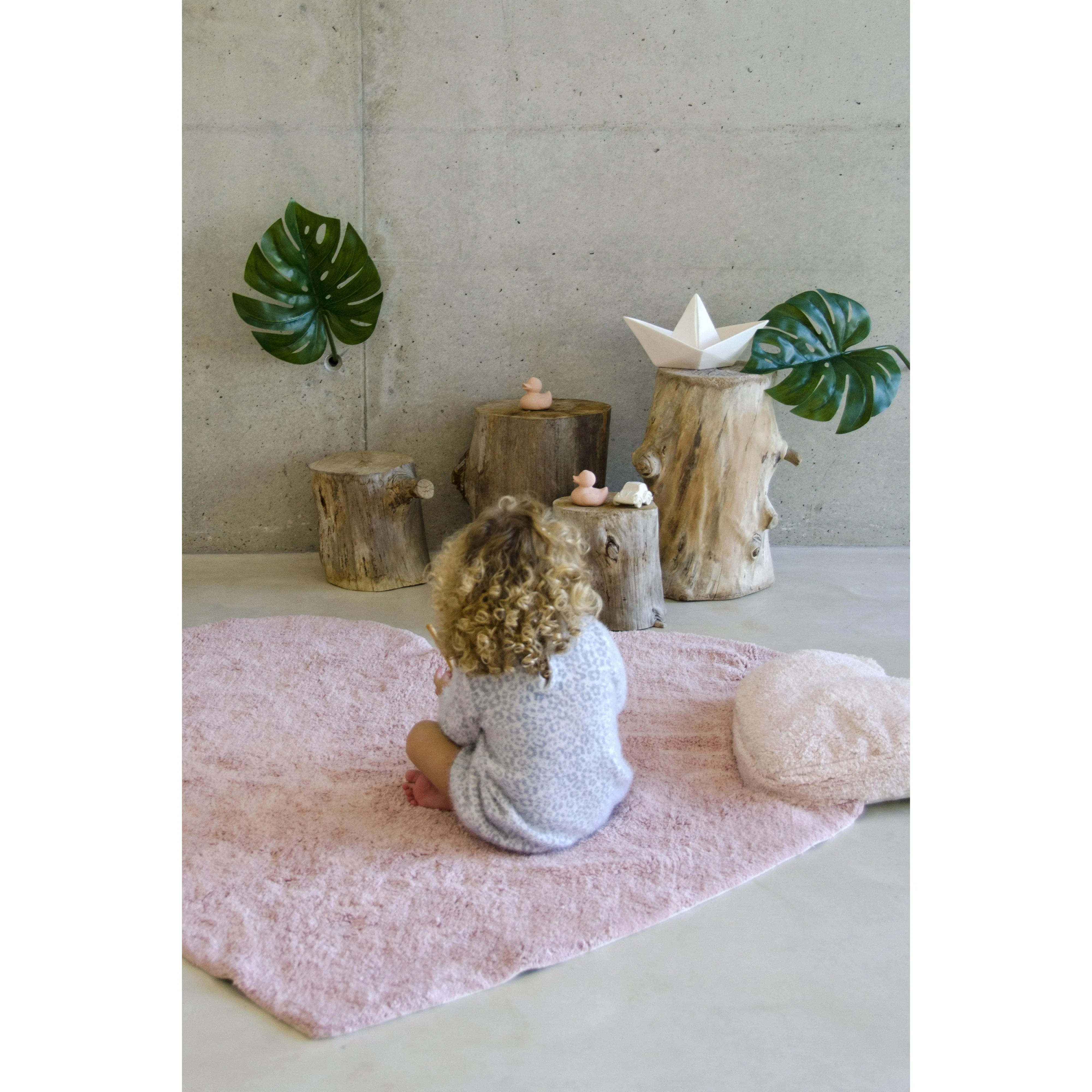 Lorena Canals Puffy Love Nude Washable Cotton Rug