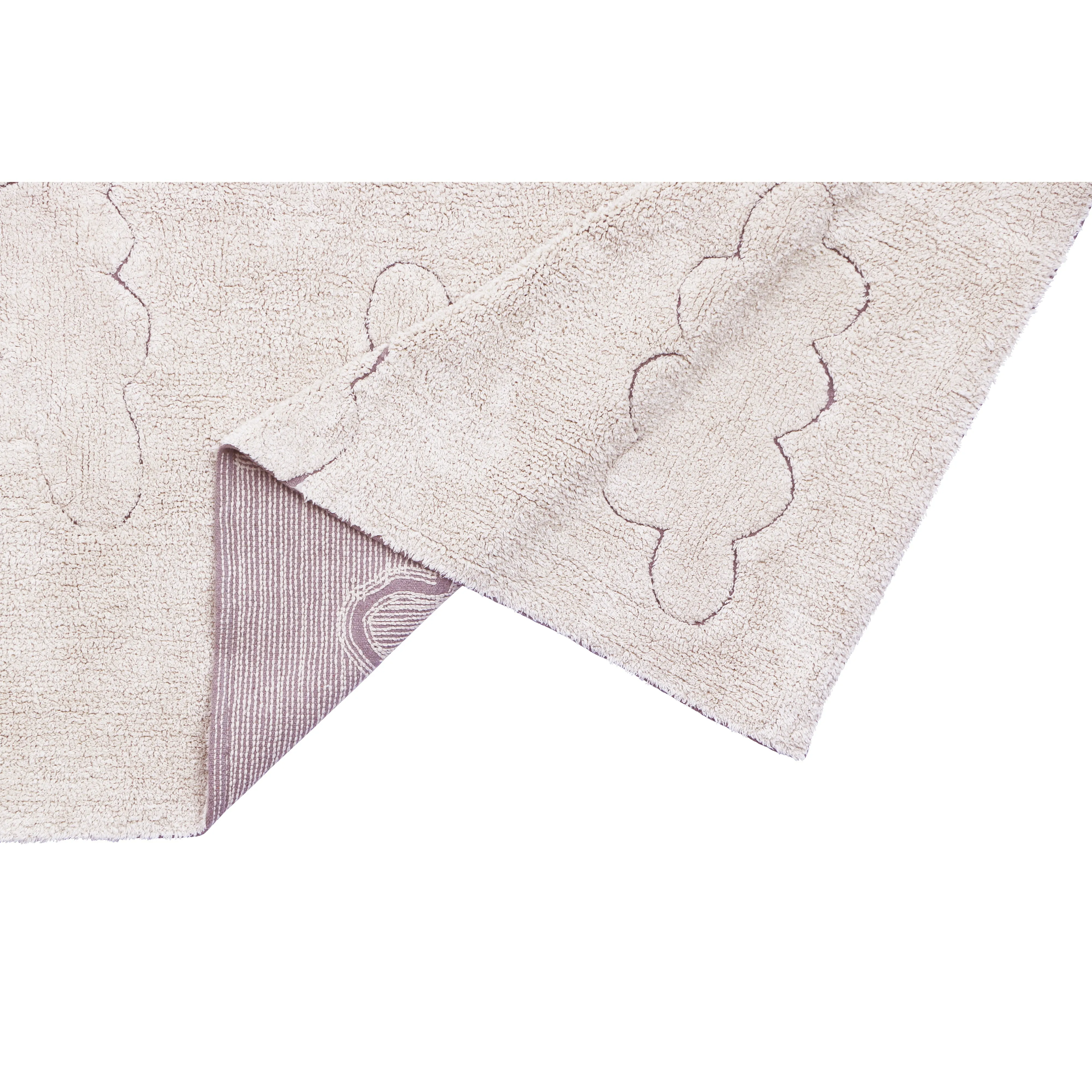 Lorena Canals RugCycled Clouds Machine Washable Cotton Rug