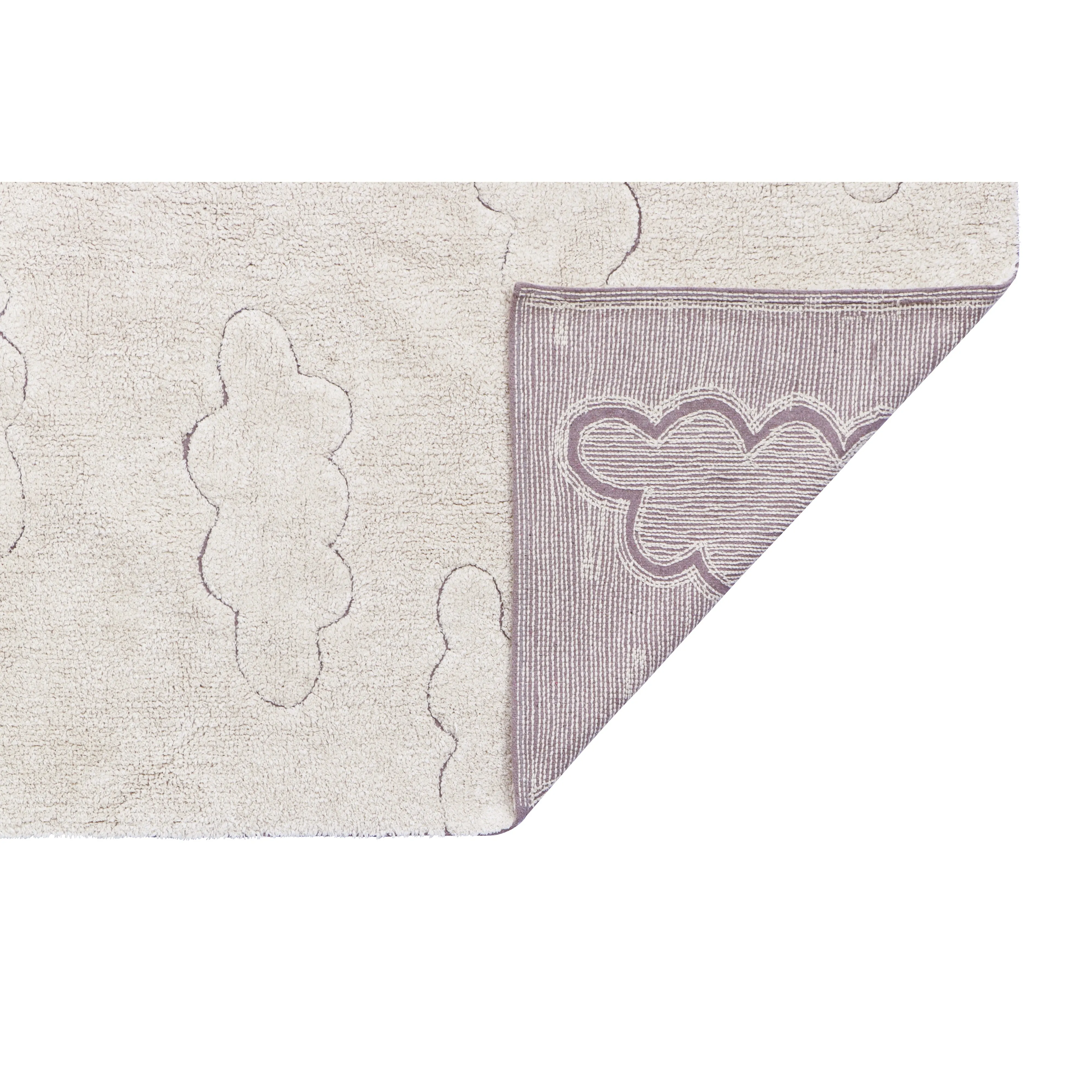 Lorena Canals RugCycled Clouds Machine Washable Cotton Rug