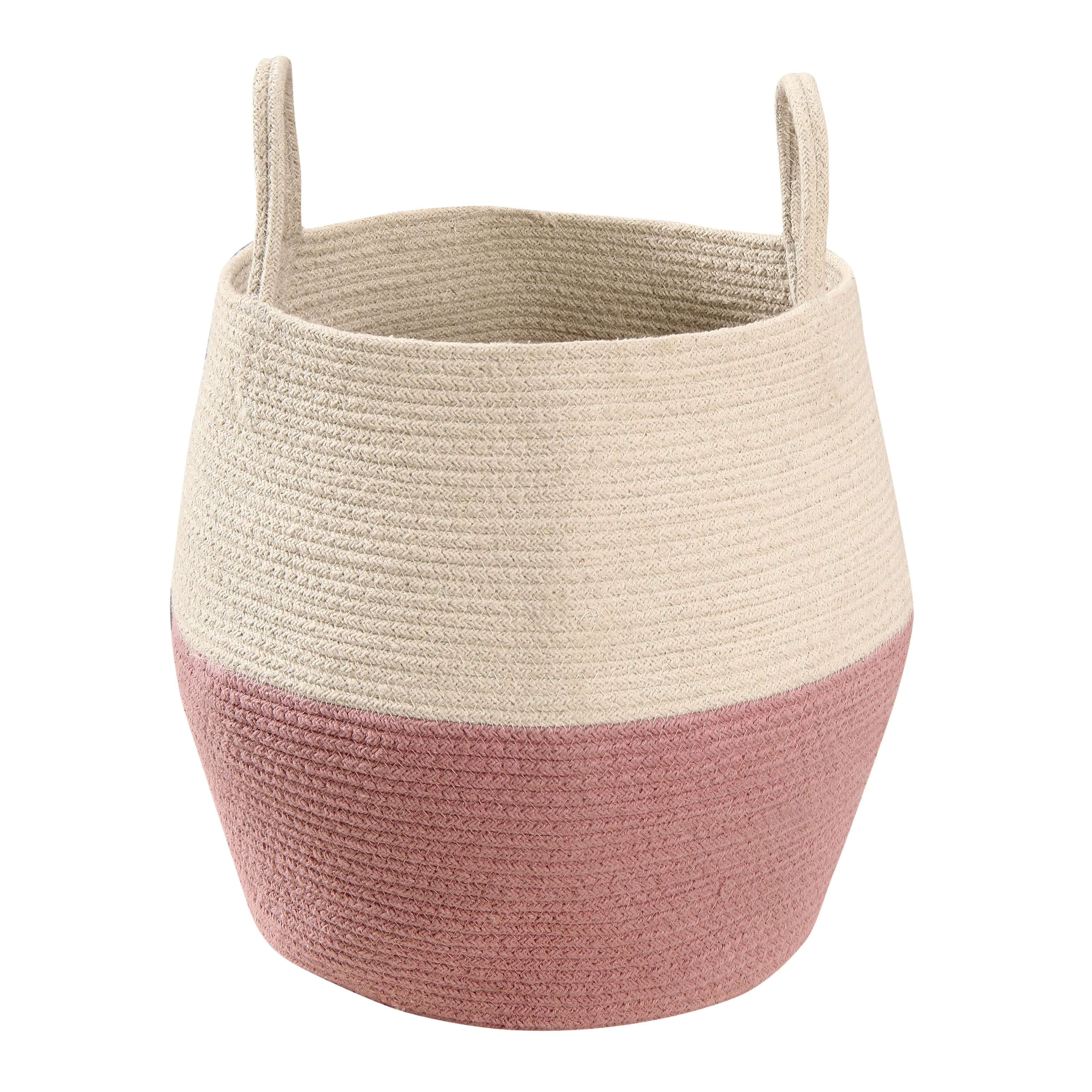 Lorena Canals Zoco Ash Rose-Natural Basket