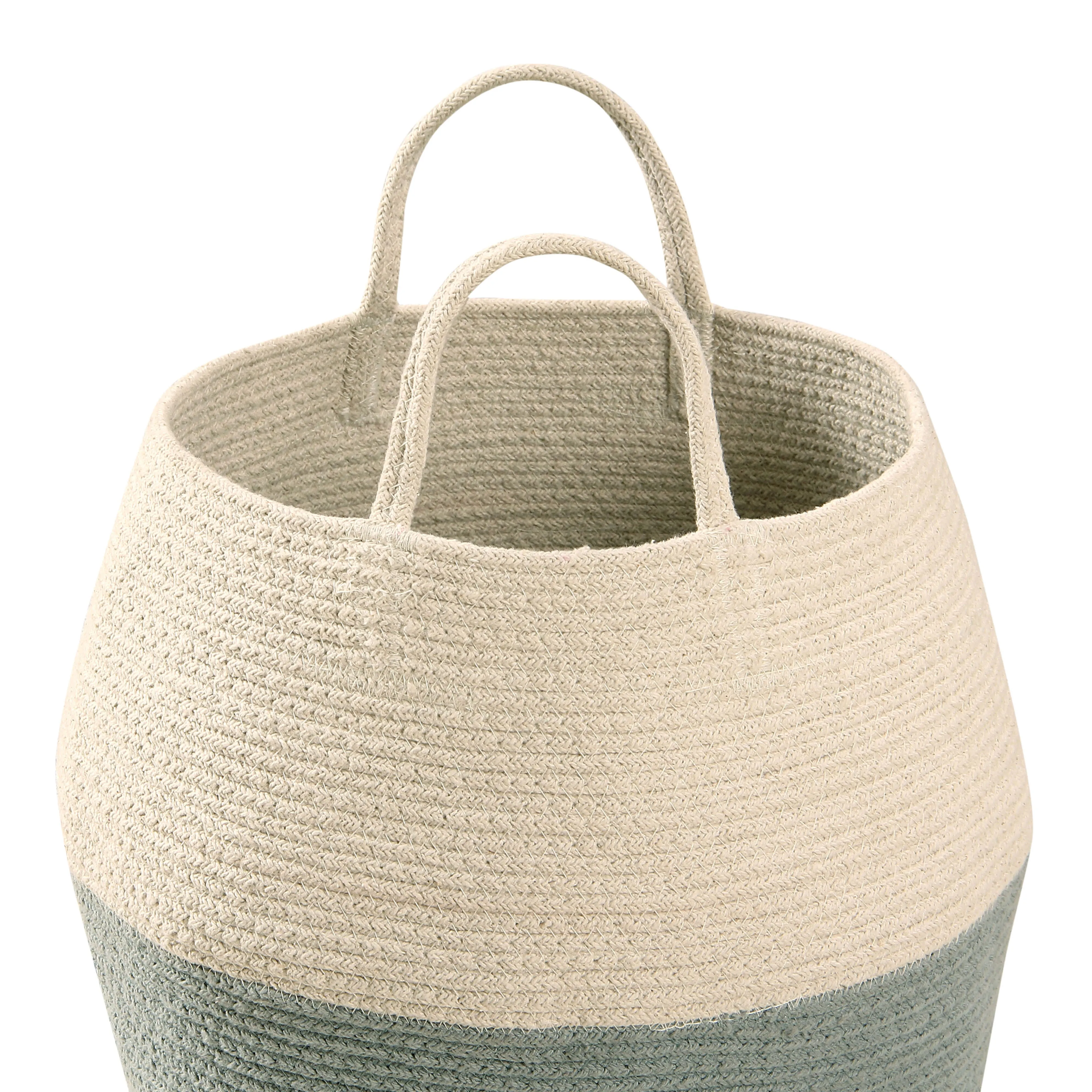 Lorena Canals Zoco Vintage Blue-Natural Basket
