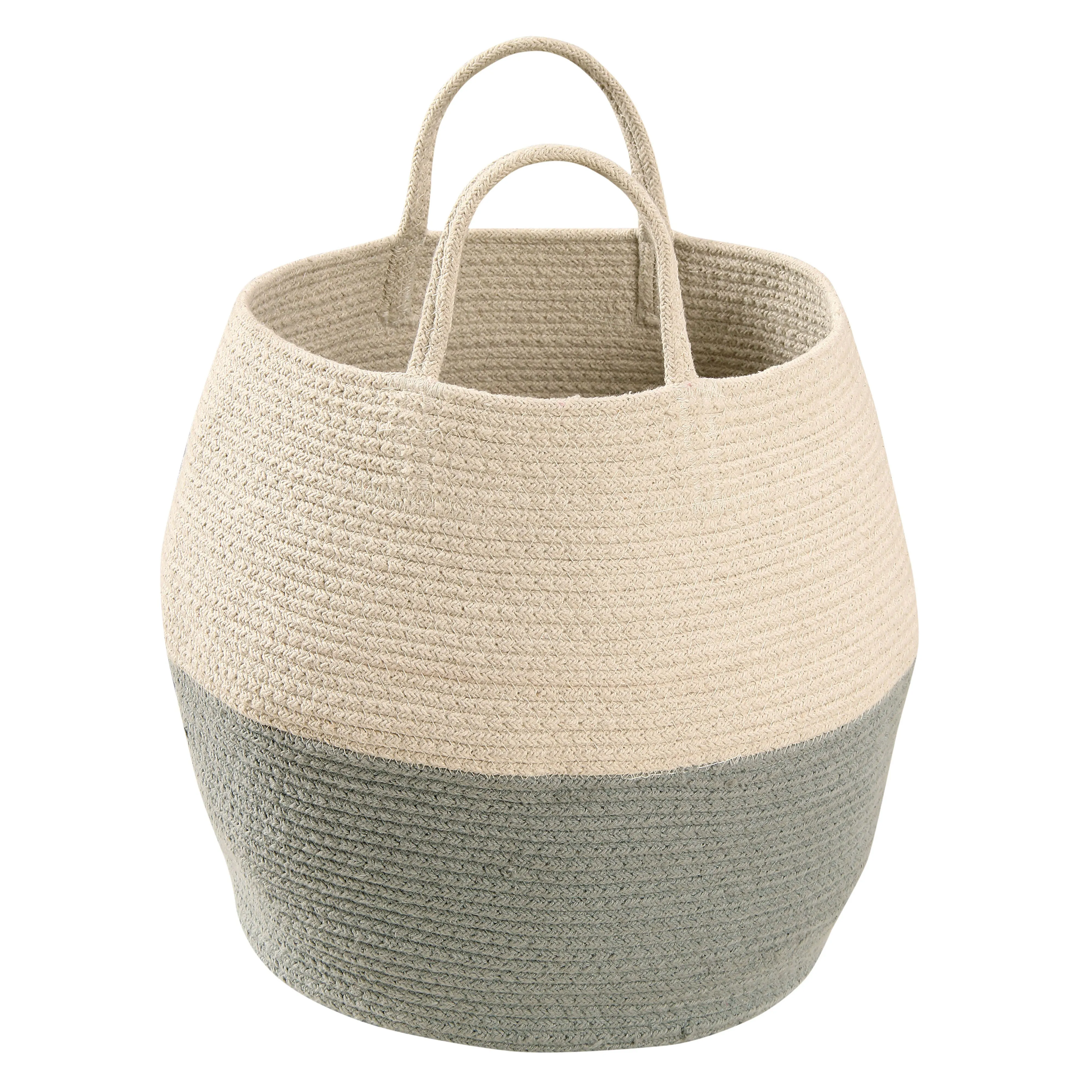 Lorena Canals Zoco Vintage Blue-Natural Basket