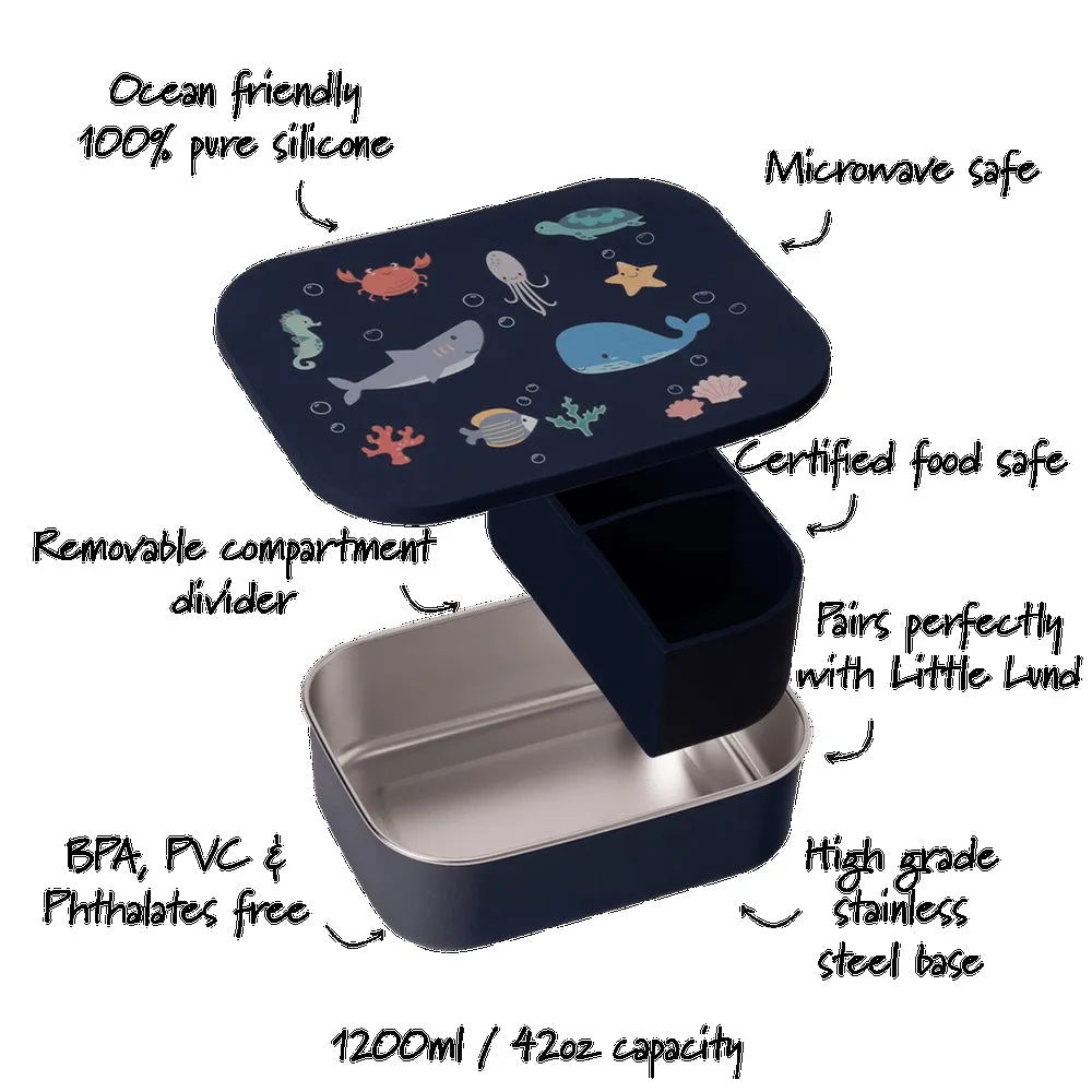 Lund London Little Lund Lunch Box 1200ml - Ocean