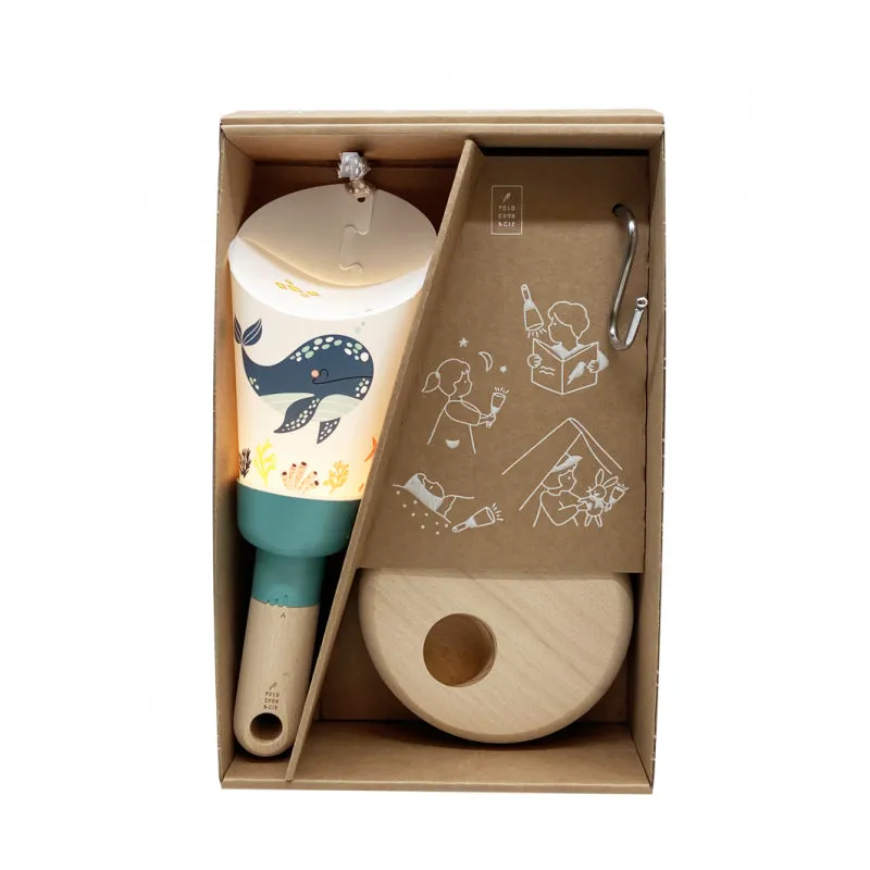 Maison Polochon Nomadic Lamp Box 5 in 1 Happy Bubble - Blue
