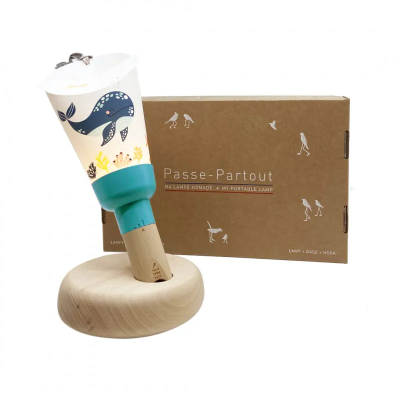 Maison Polochon Nomadic Lamp Box 5 in 1 Happy Bubble - Blue