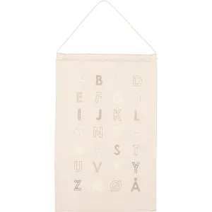 MarMar Canvas Home Natural ABC Poster