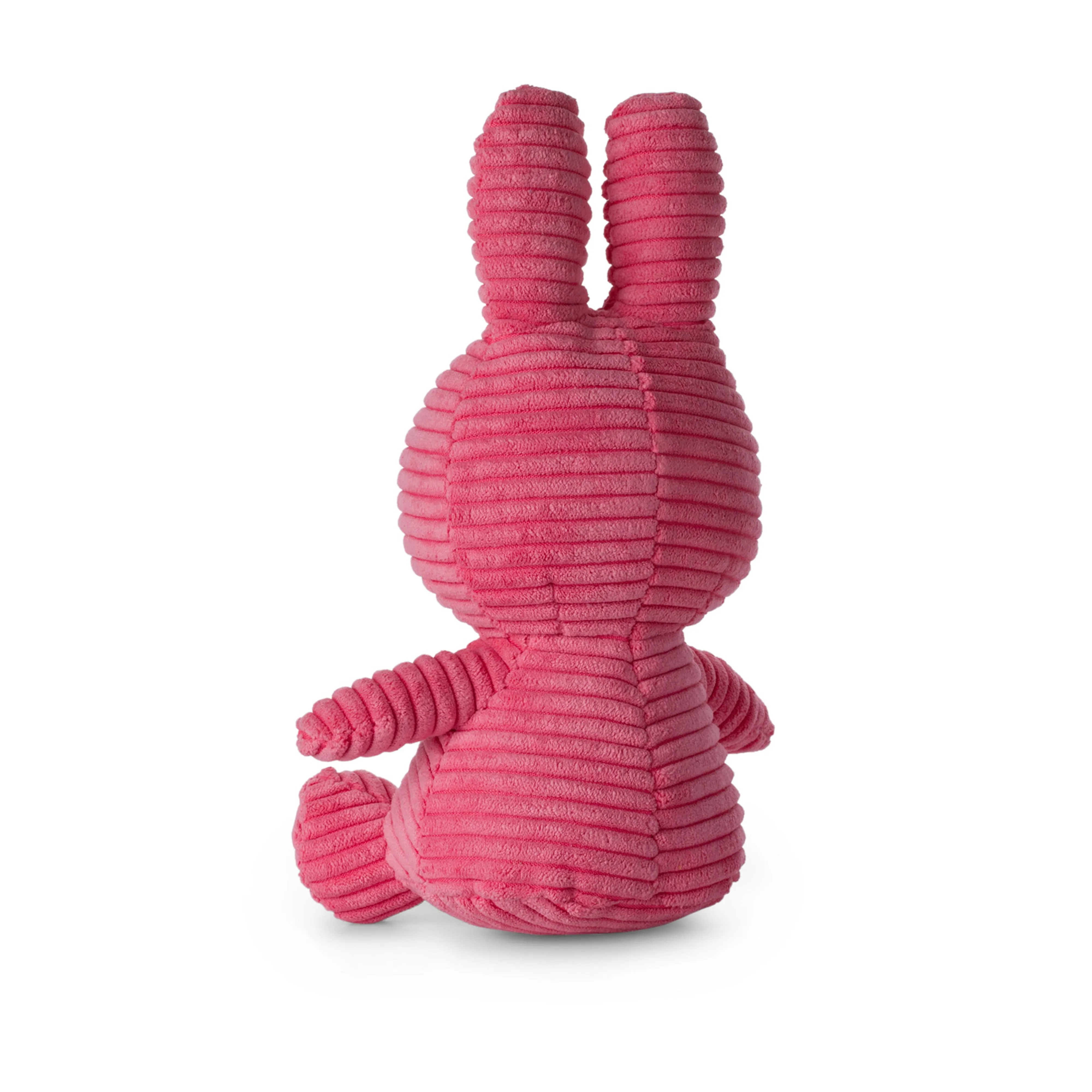 Miffy Sitting Corduroy Bubblegum Pink - 23cm