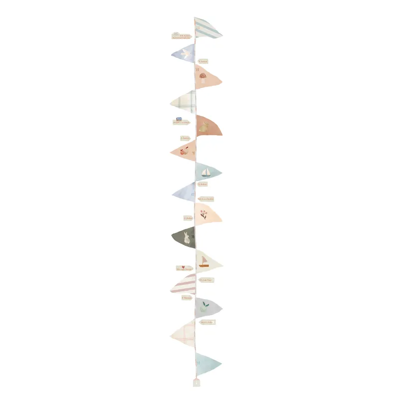 MIMI'lou Height Chart Stickers - Fanions English