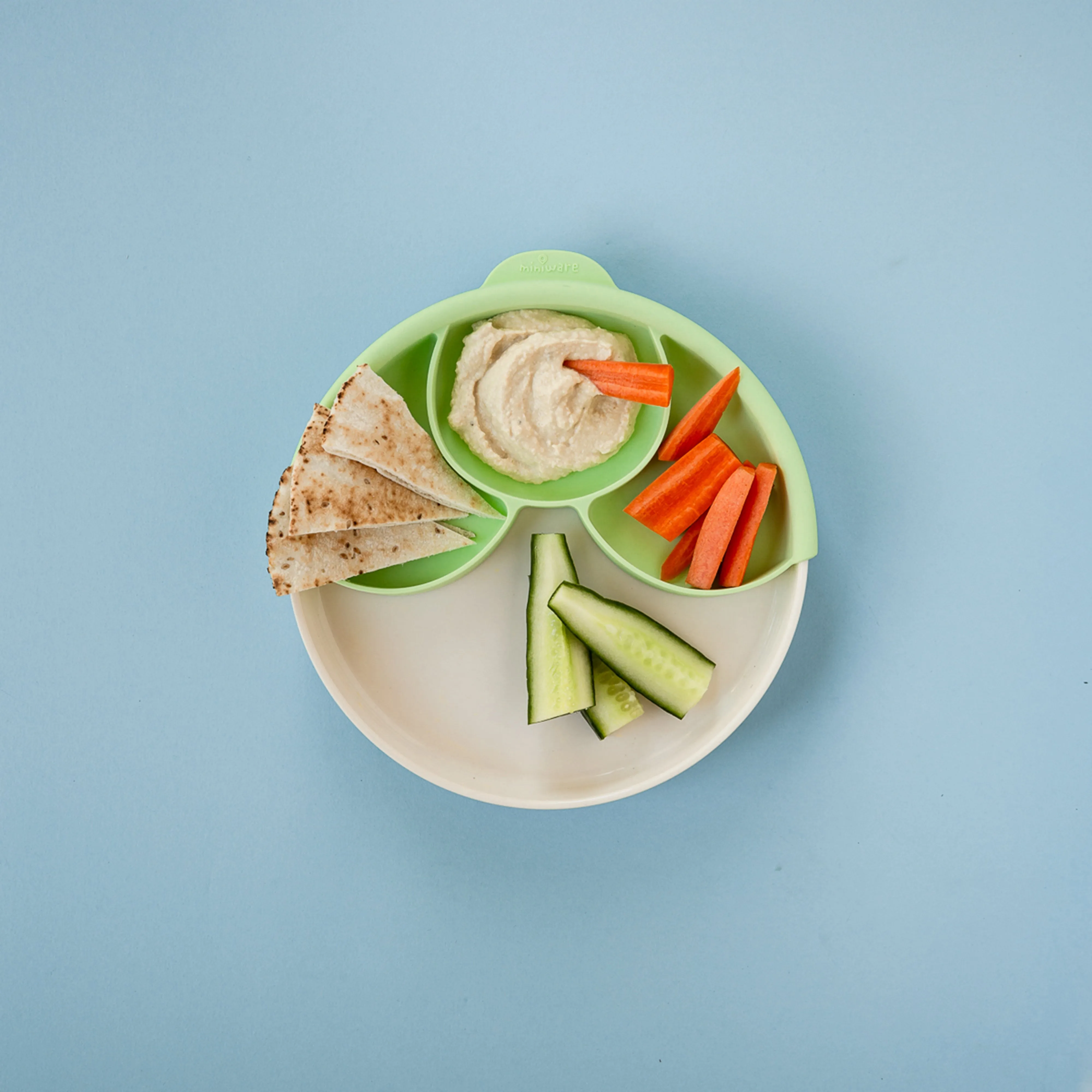 Miniware Silicone Smart Divider in Mint